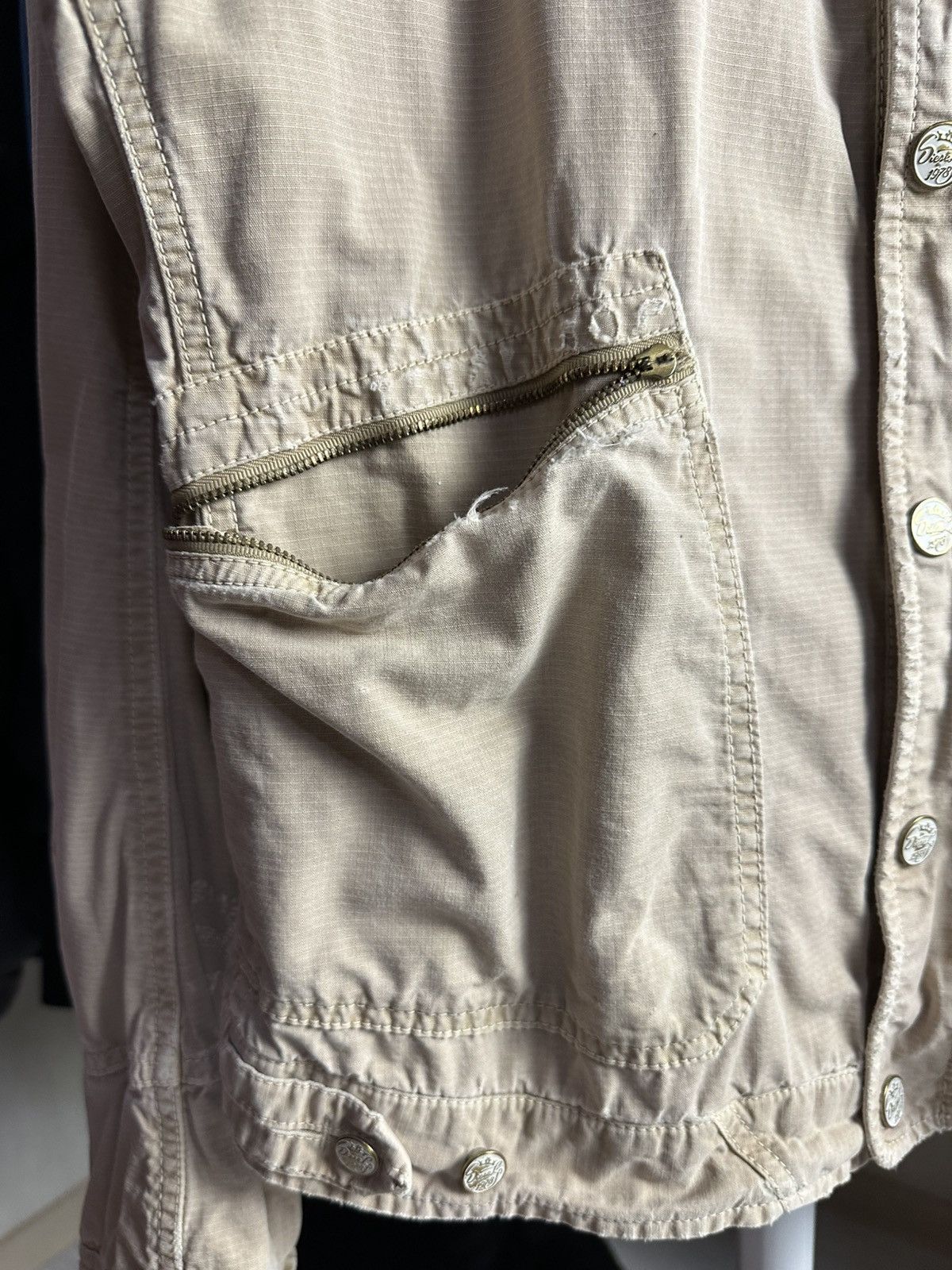 Diesel Diesel vintage faded jacket Size US L / EU 52-54 / 3 - 3 Thumbnail