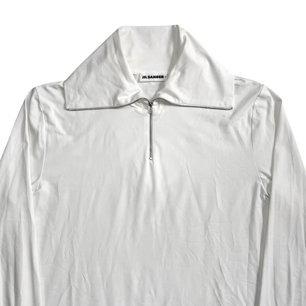Jil Sander Jil Sander+ Half Zip Sweater - SS21 Size US M / EU 48-50 / 2 - 7 Thumbnail