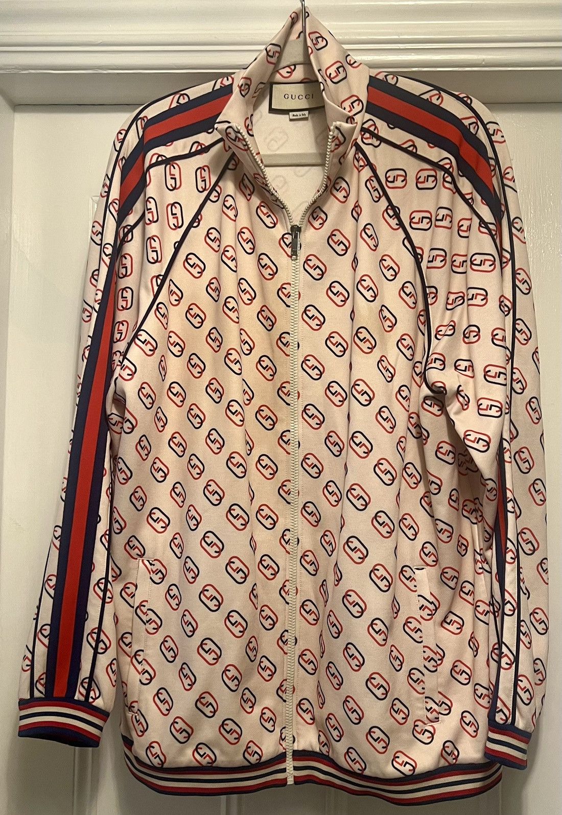 Gucci Authentic Gucci interlocking G pattern track jacket XXL Size US XXL / EU 58 / 5 - 1 Thumbnail
