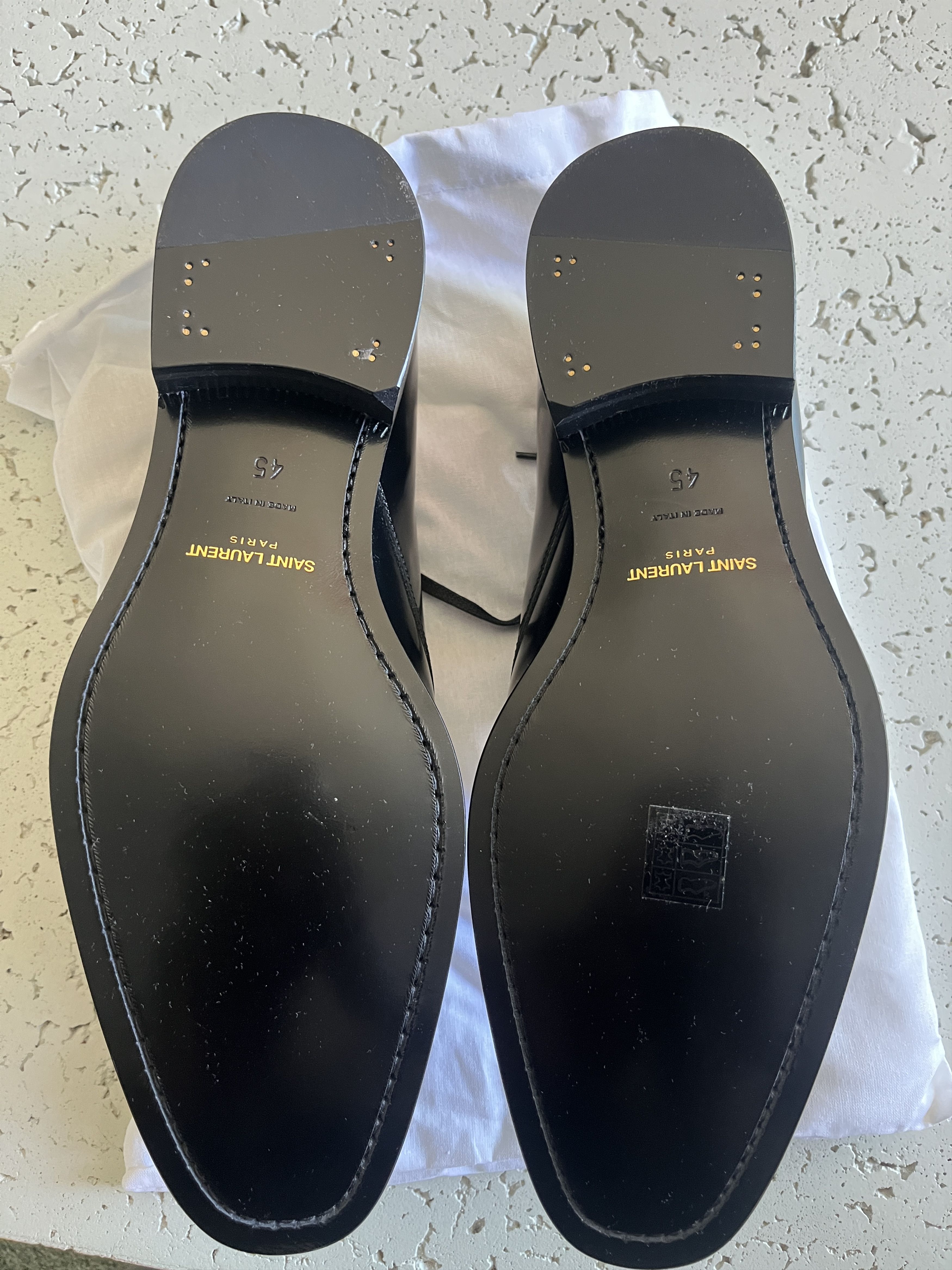 Saint Laurent Paris Mont 25 Derby Size US 12 / EU 45 - 5 Thumbnail