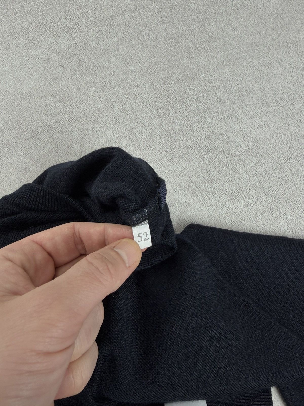 Other Montechiaro Wool Knit Sweater Navy Blue Men’s Size 52 Size US L / EU 52-54 / 3 - 10 Thumbnail