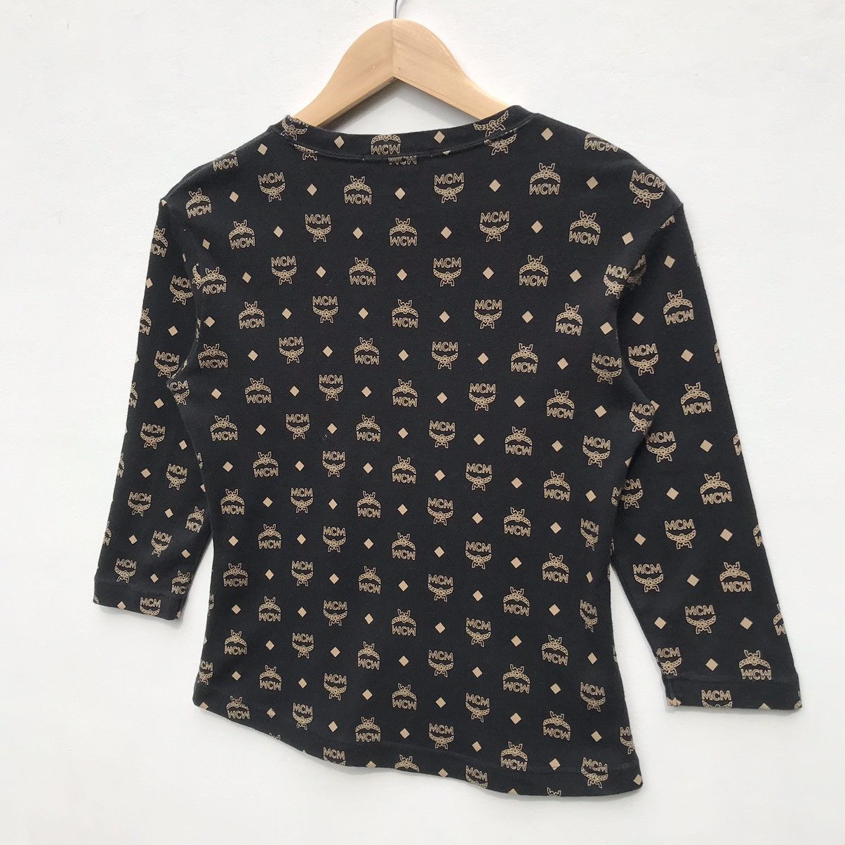 Vintage Vintage MCM Legere Monogram Long Sleeve MCM Legere Luxury Size S / US 4 / IT 40 - 4 Thumbnail