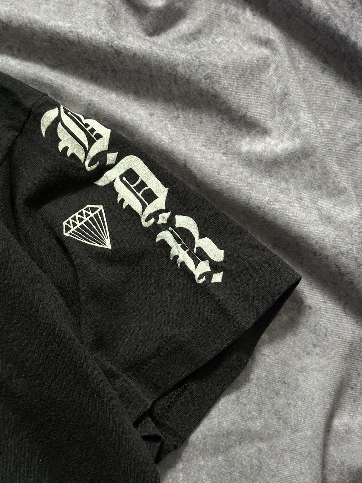 Fruit Of The Loom 90s Black Diamond Riders Johny Sombrero Vintage Black Tee Size US XL / EU 56 / 4 - 7 Thumbnail
