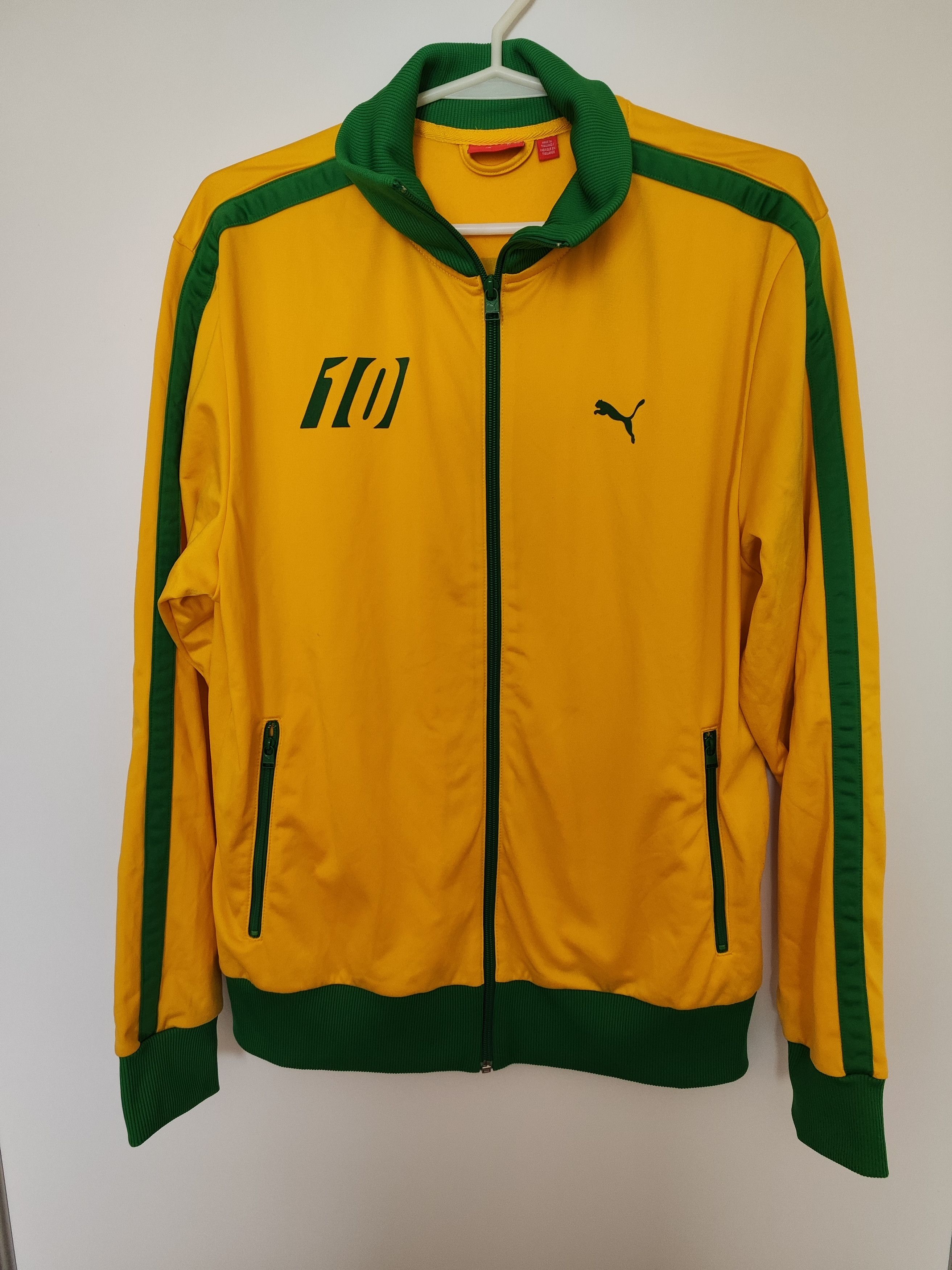Puma × Vintage Puma Jamaica Track Jacket 801823 – Usain Bolt Era – Vintage Size US M / EU 48-50 / 2 - 1 Thumbnail