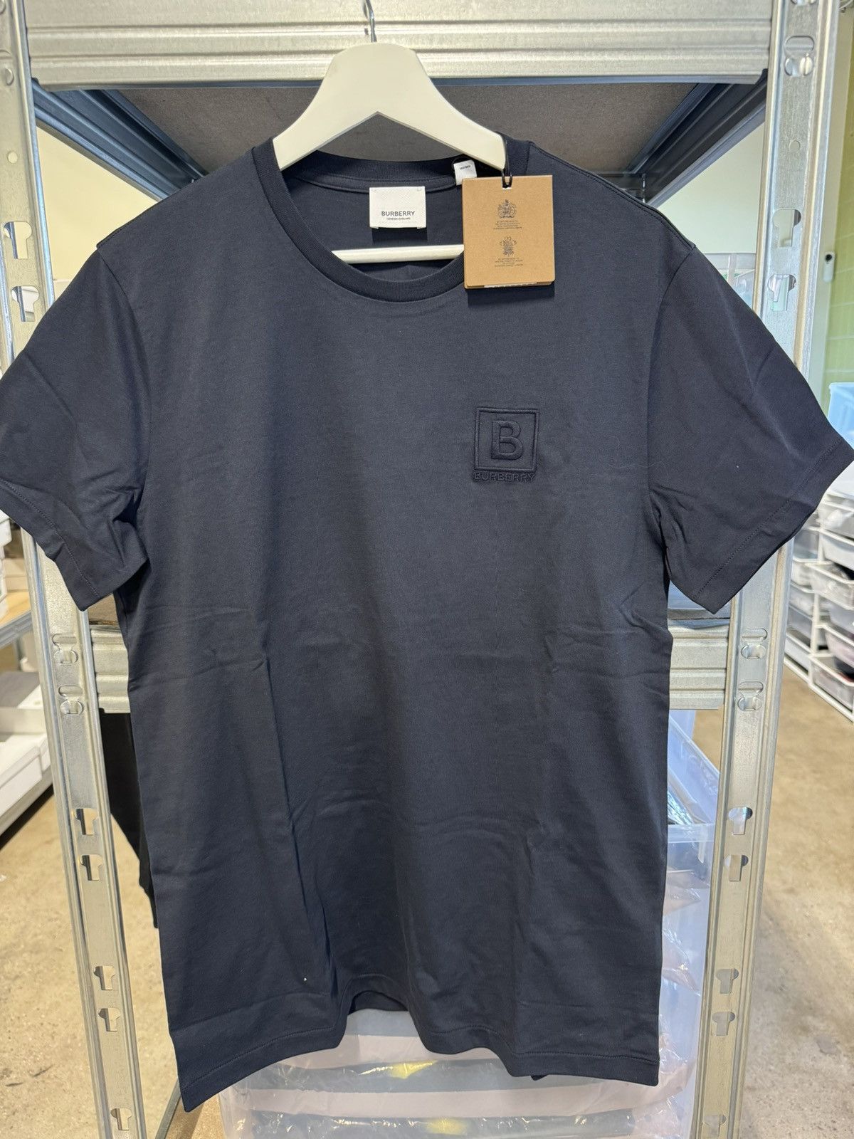 Burberry Logo Embroidery T-Shirt NEW 600$
