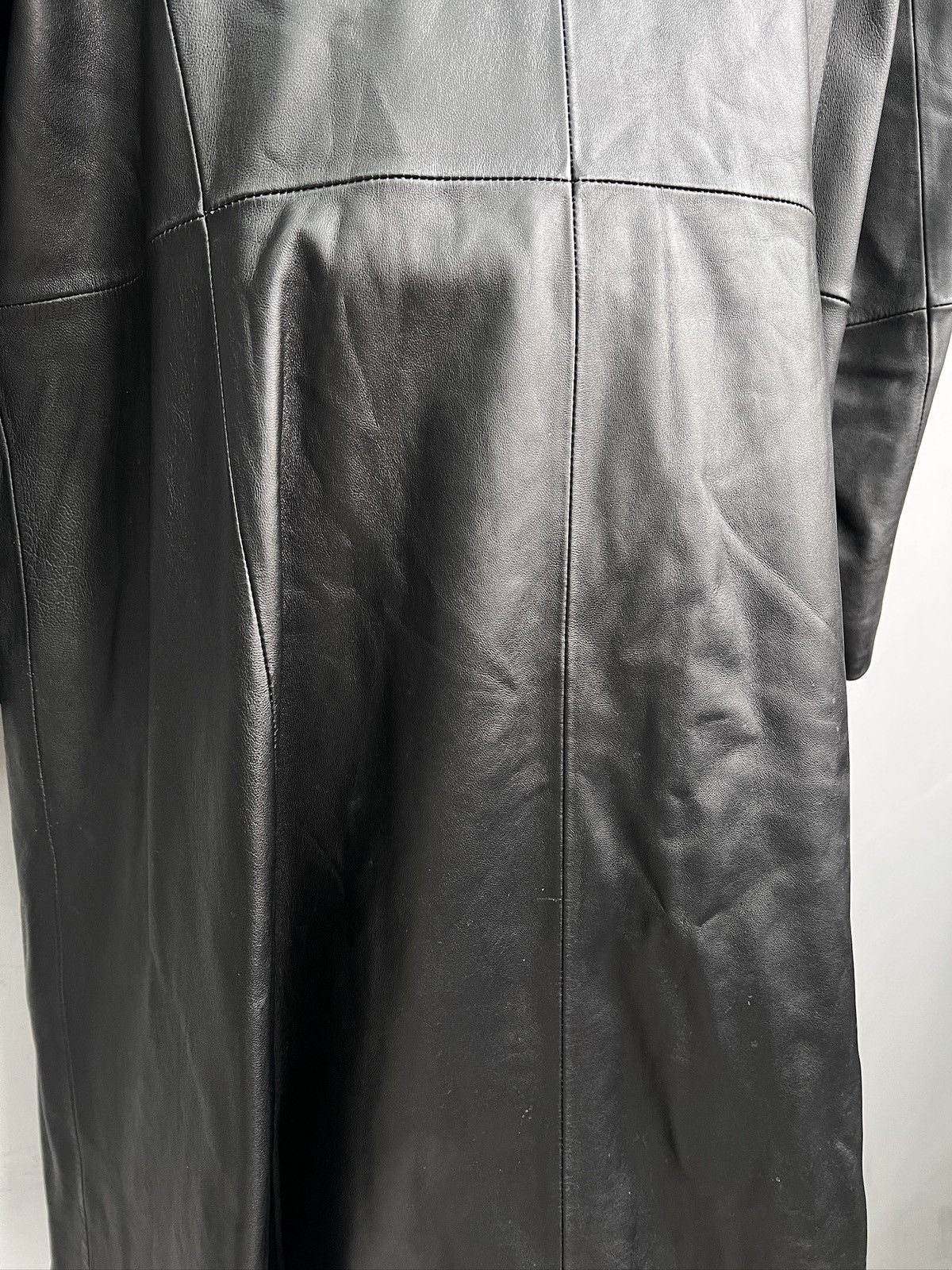 14th Addiction avant garde long leather coat blazer 14th addiction style Size US L / EU 52-54 / 3 - 11 Thumbnail