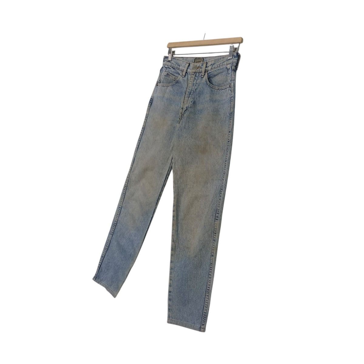Levi's 🔥VINTAGE ACID WASH DESIGN LEVIS DENIM STRAIGHT CUT Size 28" / US 6 / IT 42 - 4 Thumbnail