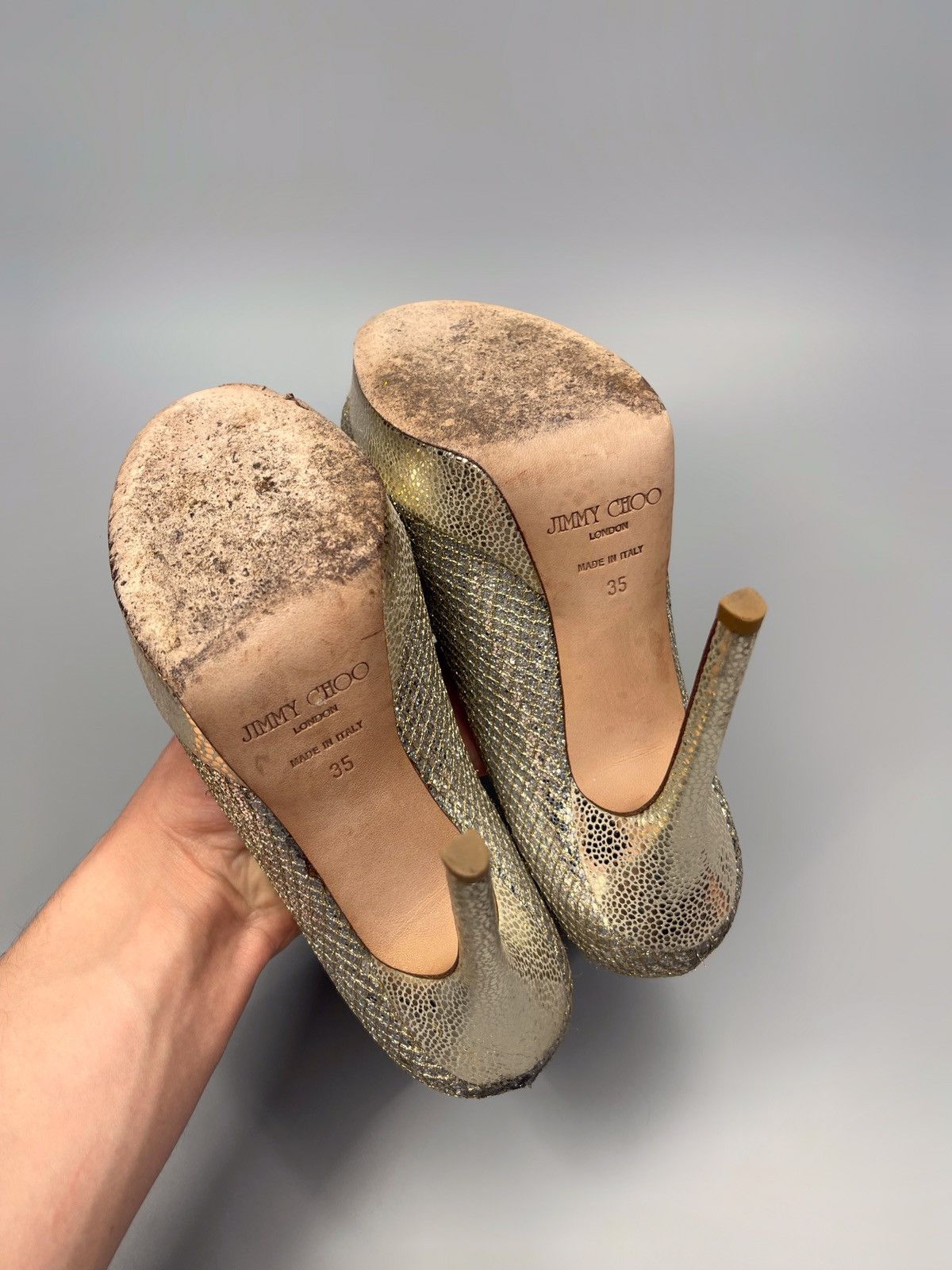 Jimmy Choo Jimmy Choo Heels Size US 5 / IT 35 - 10 Thumbnail