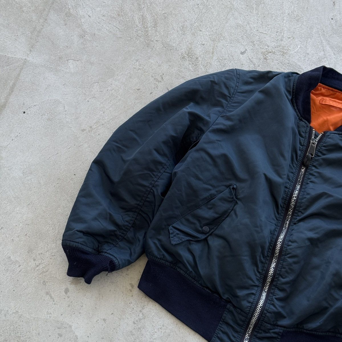 Alpha Industries 90s Alpha Industries Intermediate Baggy Bomber Jacket Y2K Size US XL / EU 56 / 4 - 3 Thumbnail