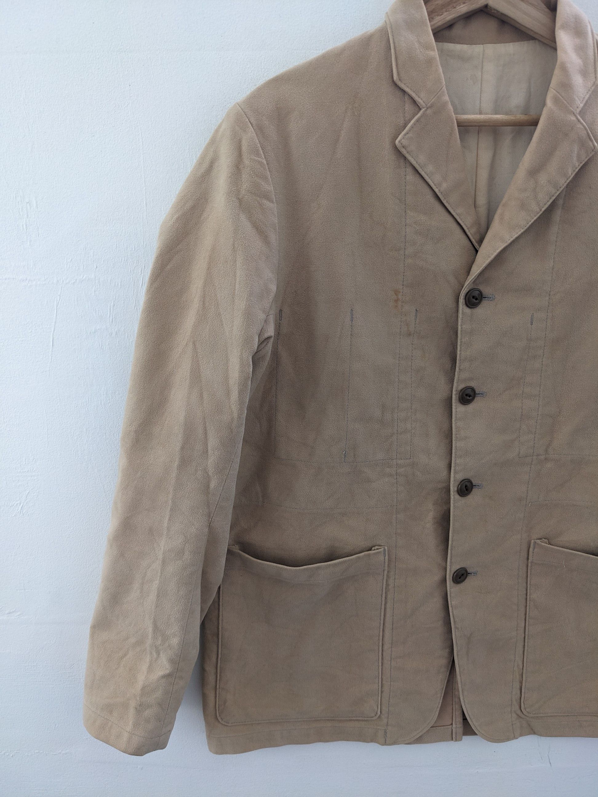 Edifice Japan × Japanese Brand Vintage Edifice Blazer Jacket Velvet Style Size US M / EU 48-50 / 2 - 6 Thumbnail