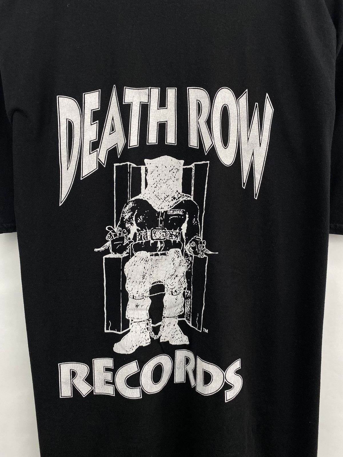 Death Row Records 🇺🇸 Vintage Y2K Death Row Records T-Shirt Hype Vtg rare Size US XL / EU 56 / 4 - 4 Thumbnail
