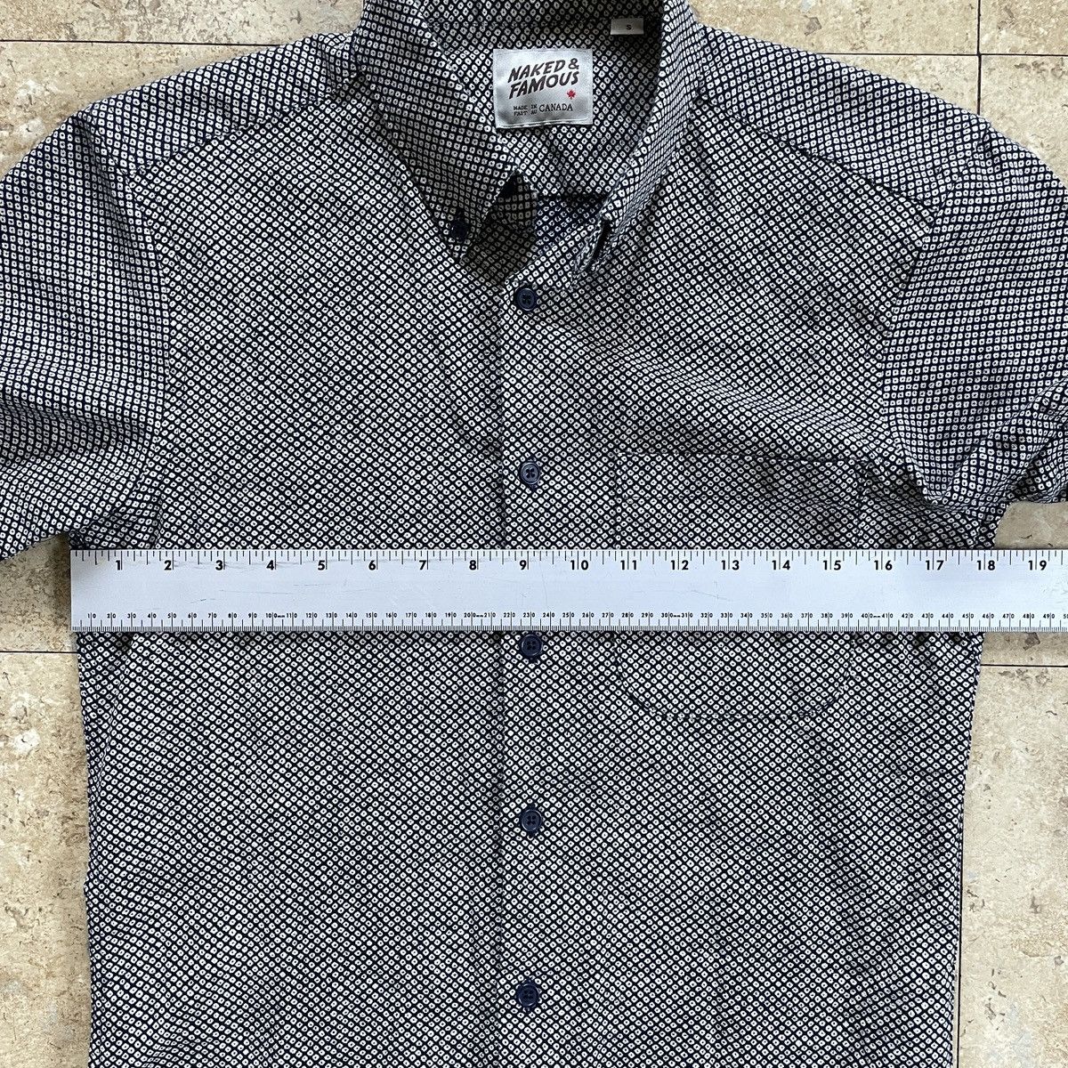 Naked & Famous Naked and Famous short sleeve button up shirt Size US S / EU 44-46 / 1 - 6 Thumbnail