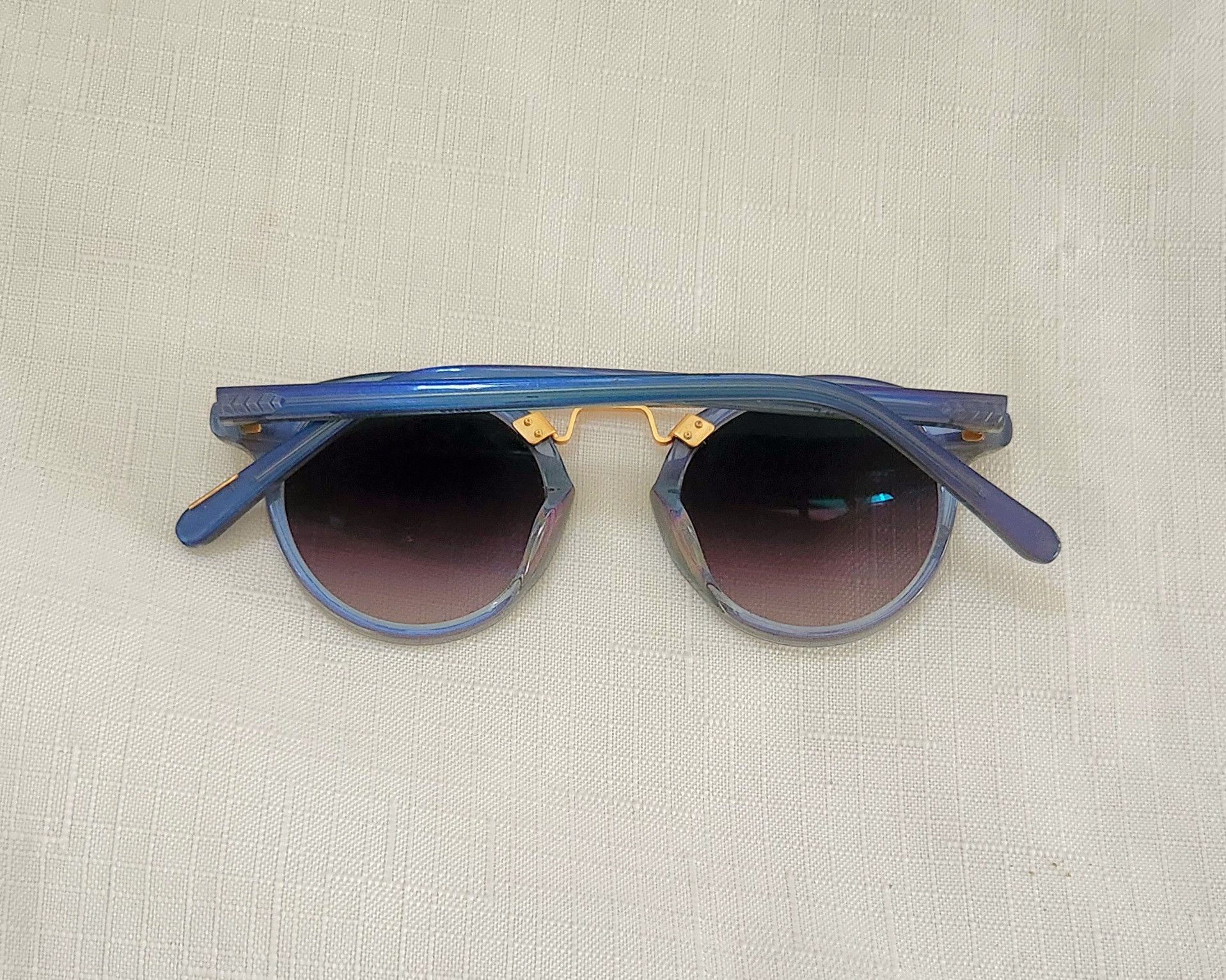 Krewe Krewe ST. LOUIS Matte Opaline to Crystal 24K Mirrored 46-23 Size ONE SIZE - 16 Thumbnail