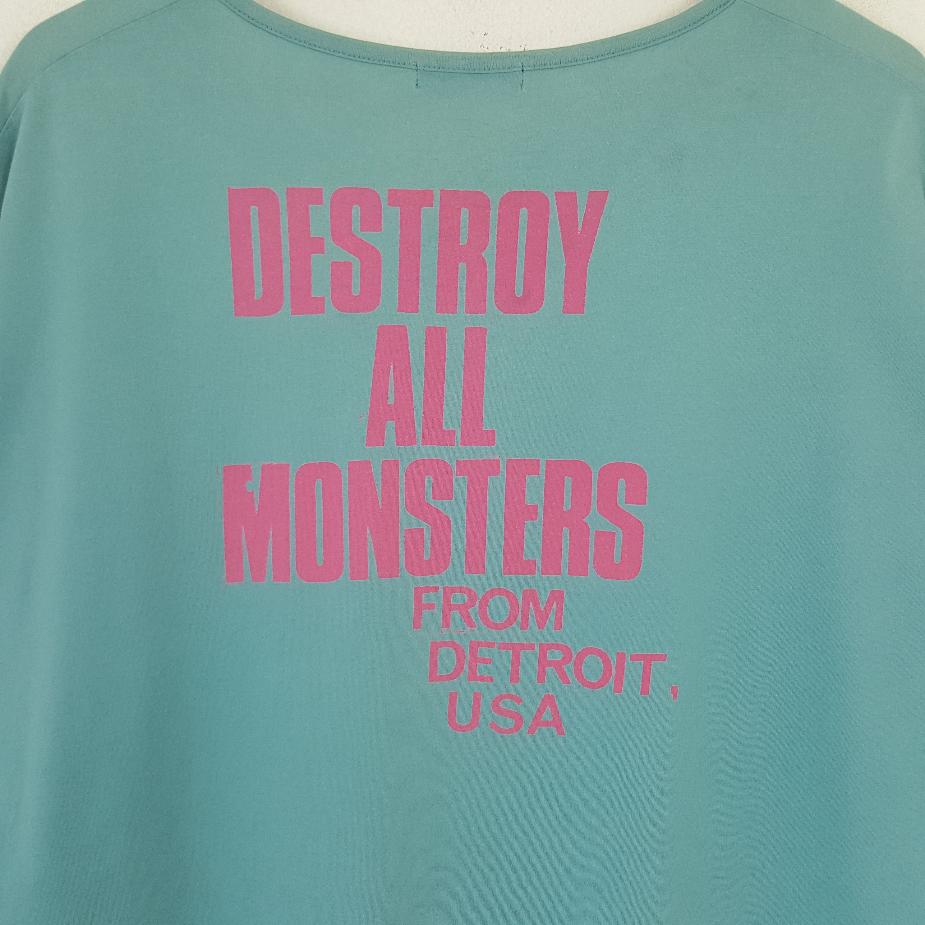 Hysteric Glamour × Japanese Brand × Vintage Vintage Hysteric Glamour Destroy All Monsters Tshirt C285N49 Size XXL / US 16-18 / IT 52-54 - 4 Thumbnail