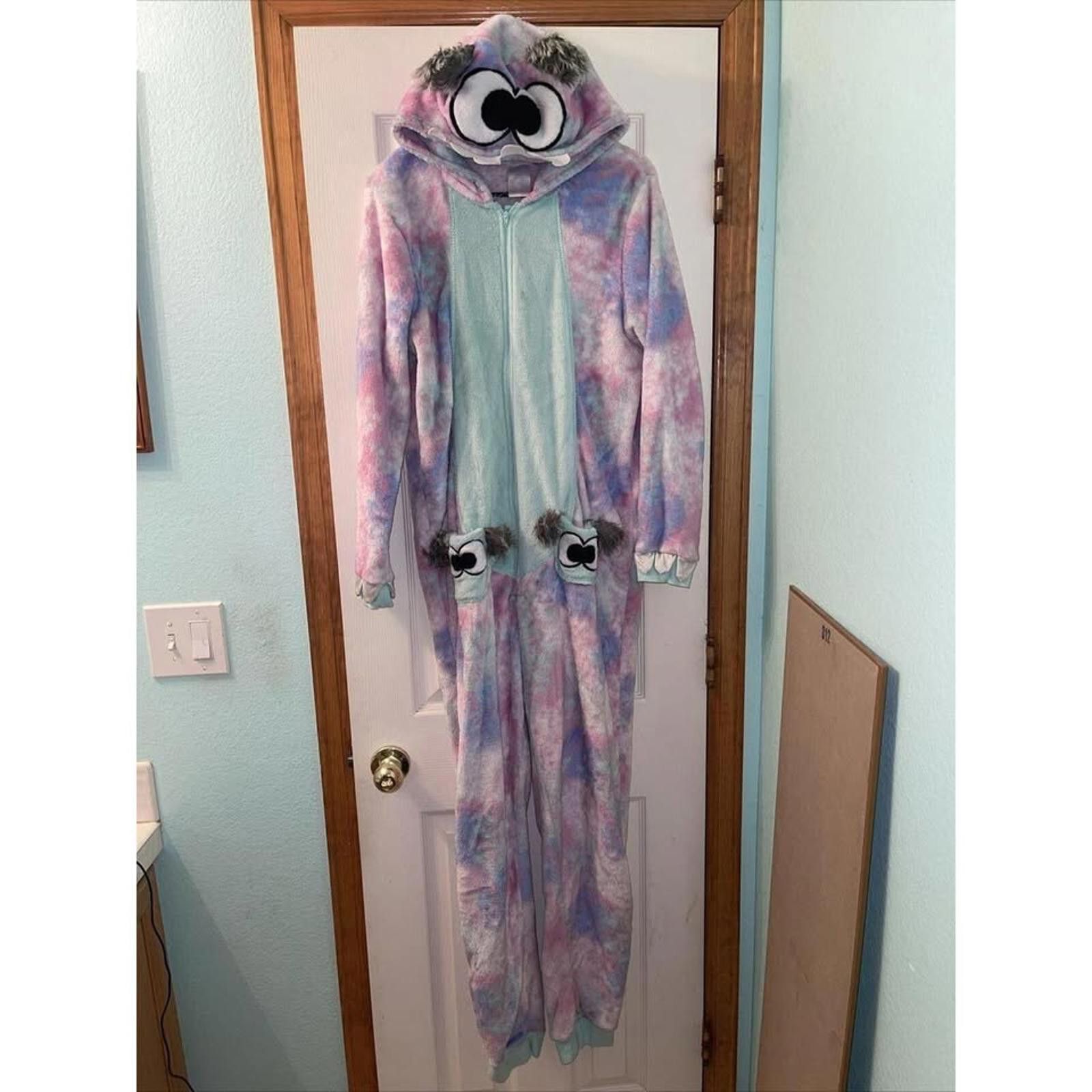 Other Colorful Monster Onesie with Hood Size ONE SIZE - 1 Thumbnail