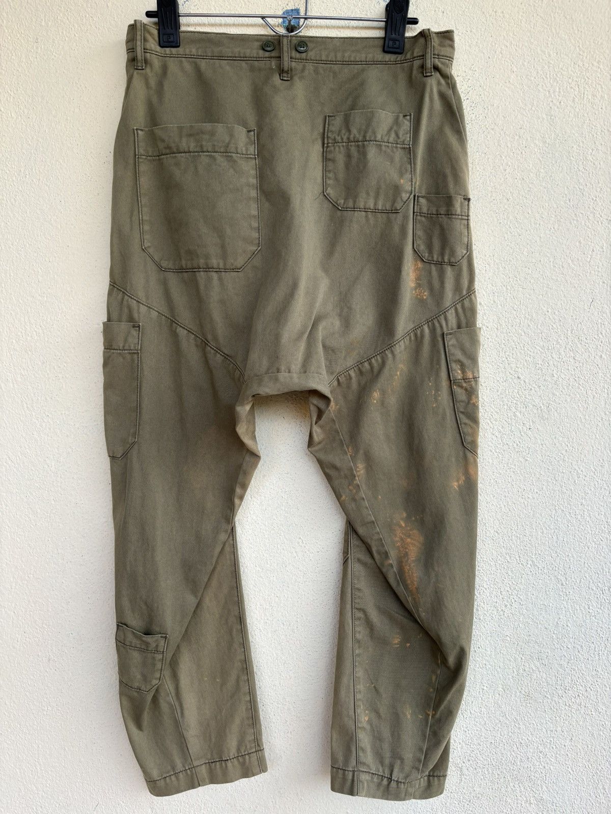 Issey Miyake × Ne-Net × Seditionaries Multi Pockets Discolouring Pant Size US 31 - 2 Thumbnail