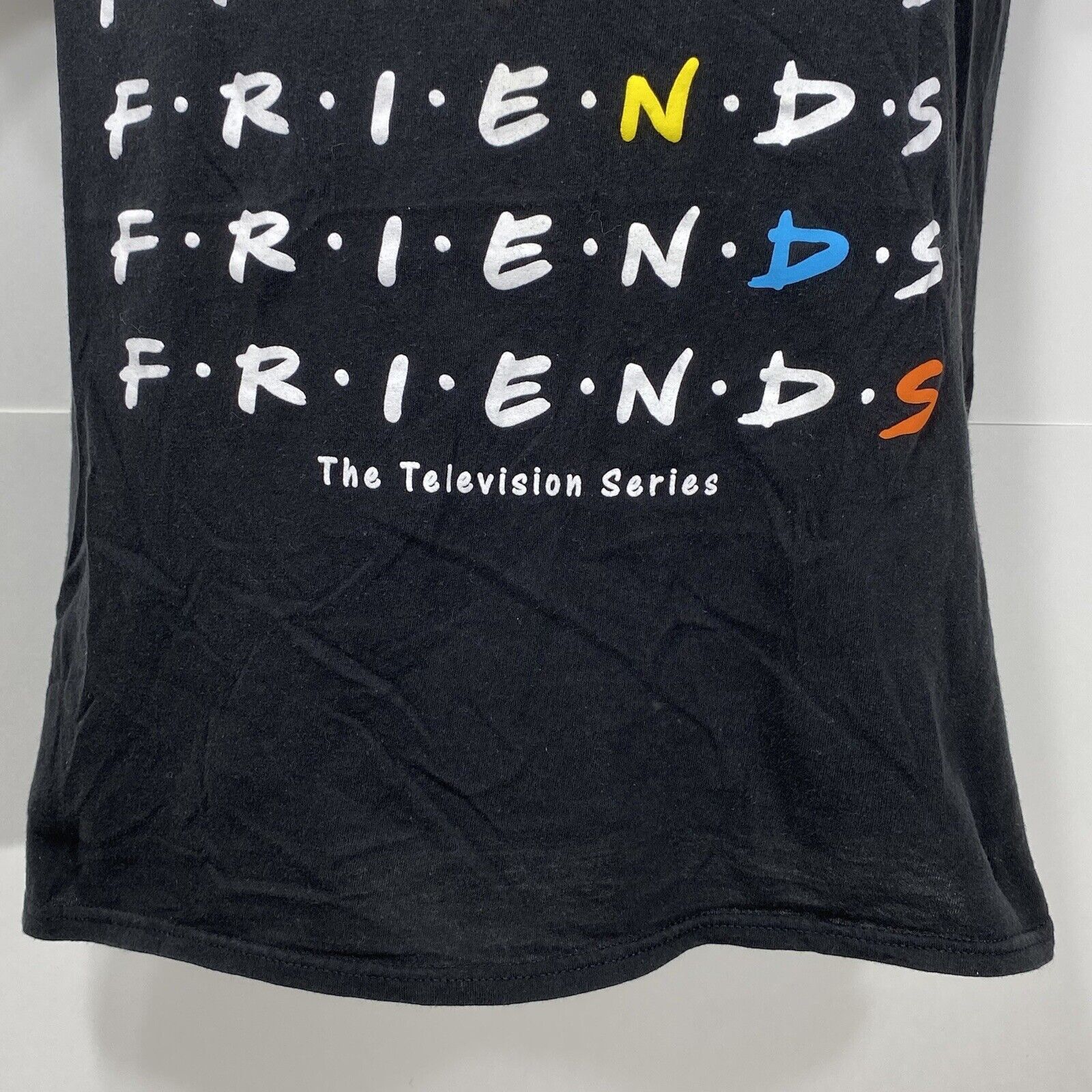 Other Friends TV Show Small Black Logo Graphic T Shirt Size S / US 4 / IT 40 - 4 Thumbnail