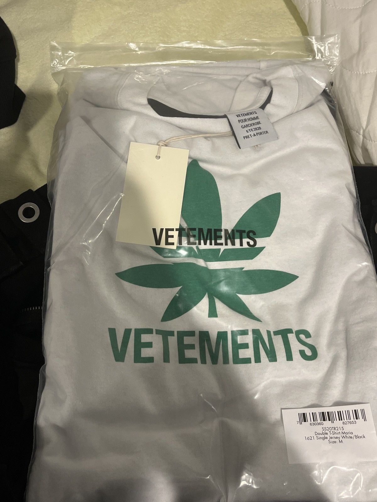 Vetements Rare Vetements Maria Double Layer Tee Size US M / EU 48-50 / 2 - 10 Thumbnail