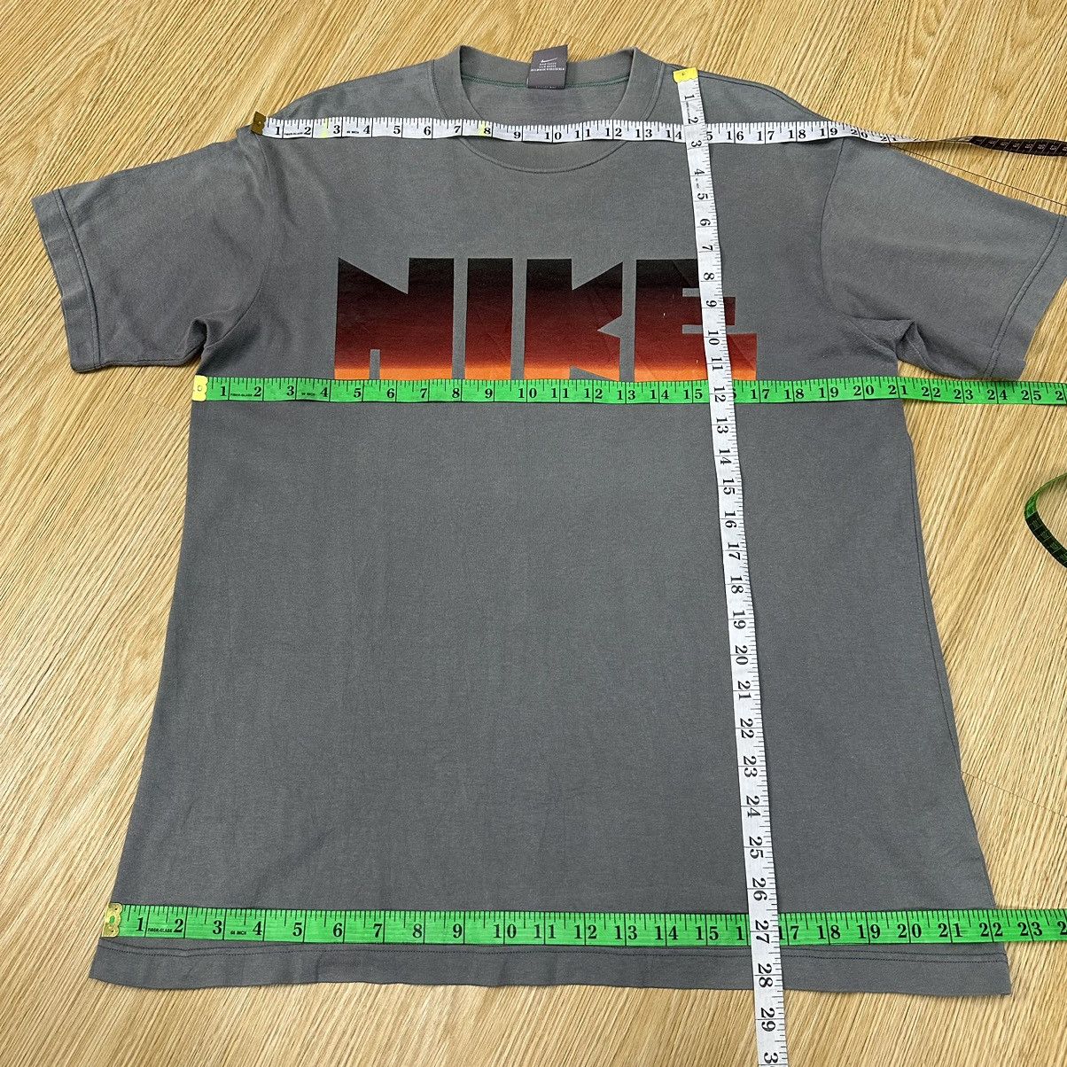 Nike Vintage Nike 80s Block Logo Tshirt A863 Size US M / EU 48-50 / 2 - 4 Thumbnail