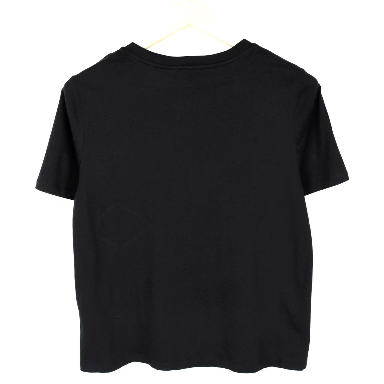 Sandro Sandro Henria T-Shirt Damen Alle Jahreszeiten MEDIUM Pullover Shirt Womens Medium Black Logo Crew Neck All Seasons Size M / US 6-8 / IT 42-44 - 2 Thumbnail