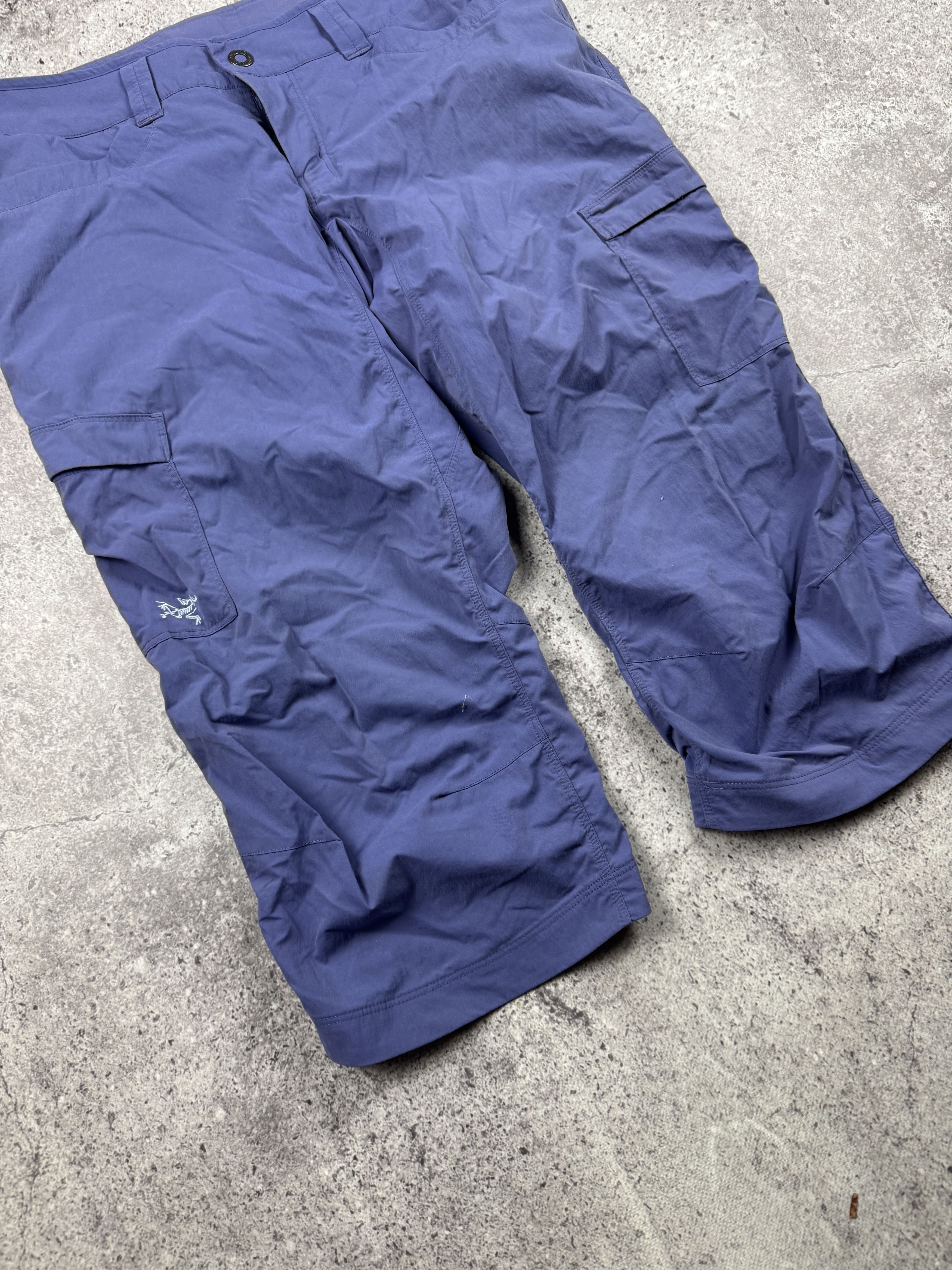 Arc'teryx Women's ARC'TERYX Parapet Purple Nylon Outdoor Shorts Size 30" / US 8 / IT 44 - 2 Thumbnail