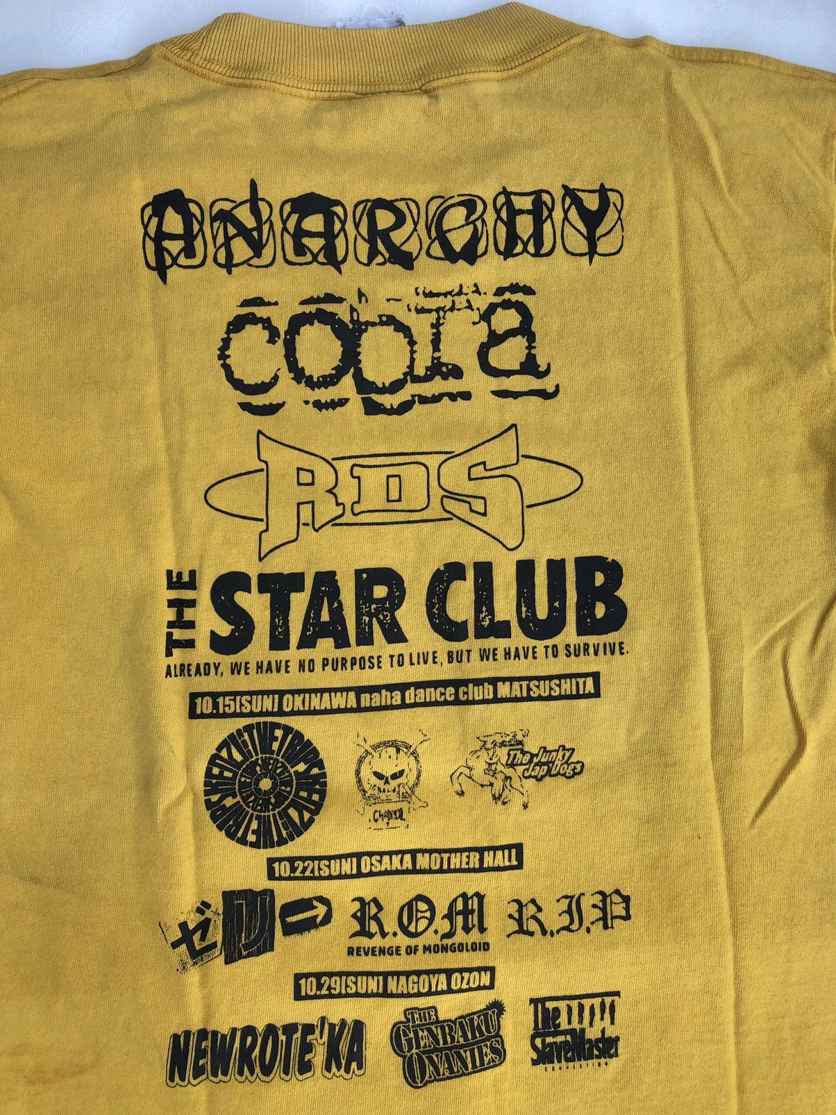 Band Tees Vintage Rare Japan Punk Rock Festival 2000 Tshirt Size US S / EU 44-46 / 1 - 6 Thumbnail