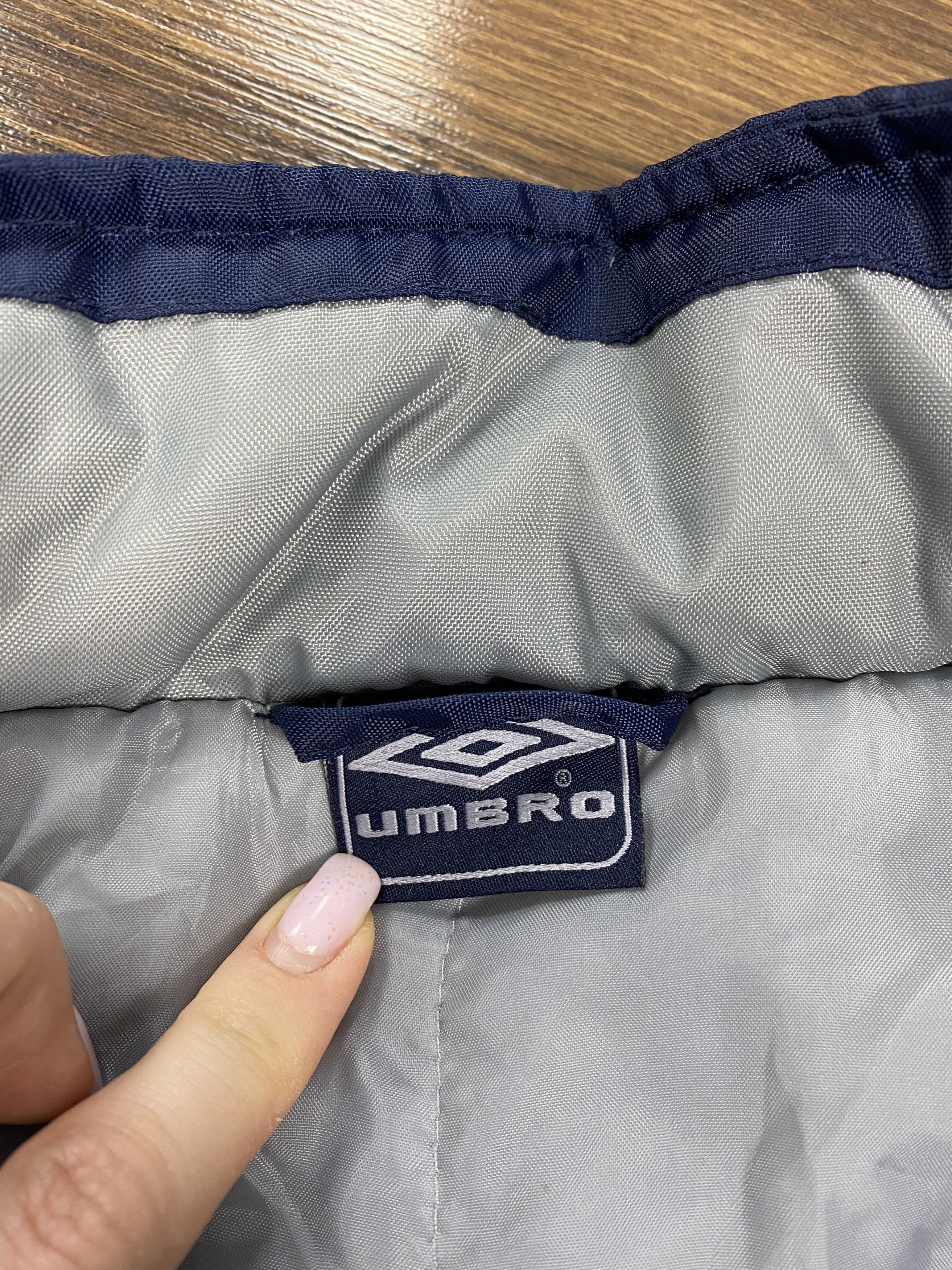 Umbro × Vintage Umbro vintage nylon jacket y2k big logo Size US M / EU 48-50 / 2 - 7 Thumbnail