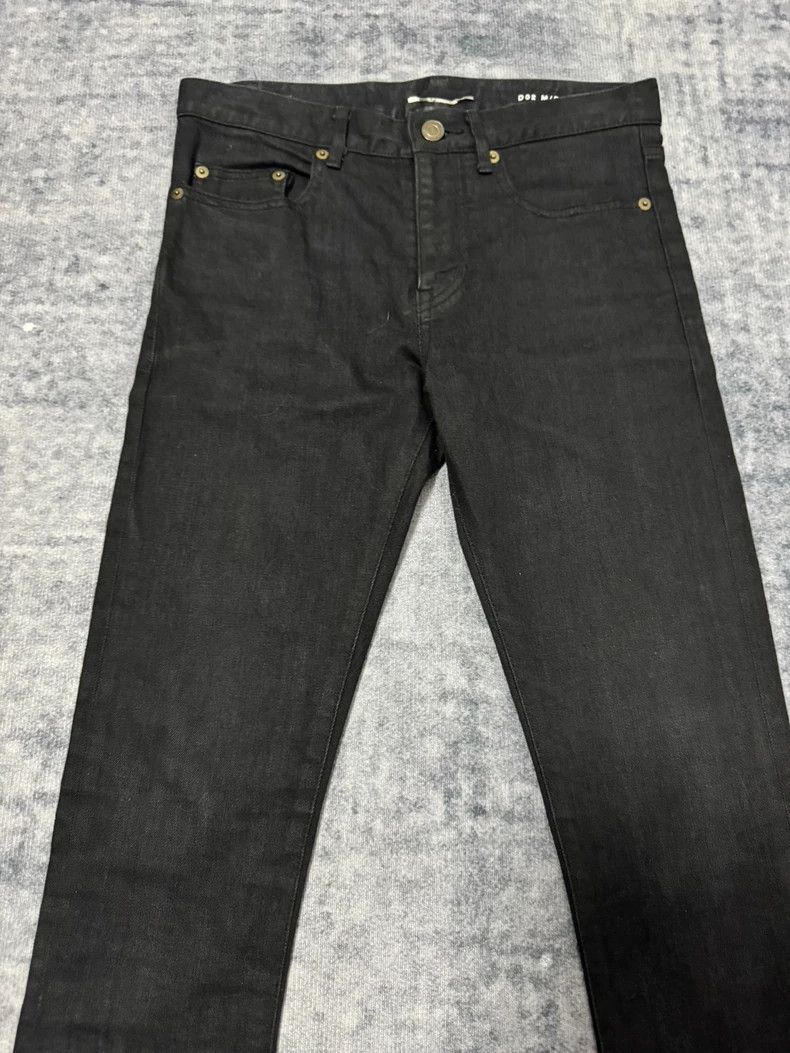 Saint Laurent Paris Saint Laurent Paris 15ss Show Denim Jeans with Destroyed F Size US 28 / EU 44 - 3 Thumbnail