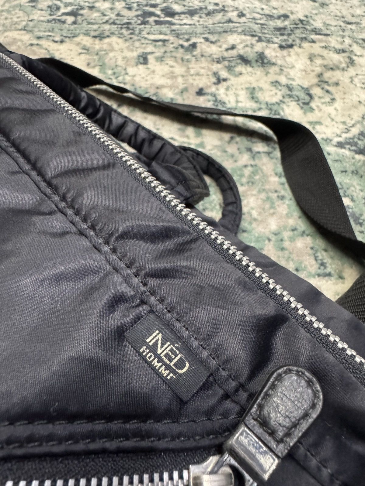 Yohji Yamamoto INED HOMME BY YOHJI YAMAMOTO NYLON MESSENGER BAG Size ONE SIZE - 3 Thumbnail