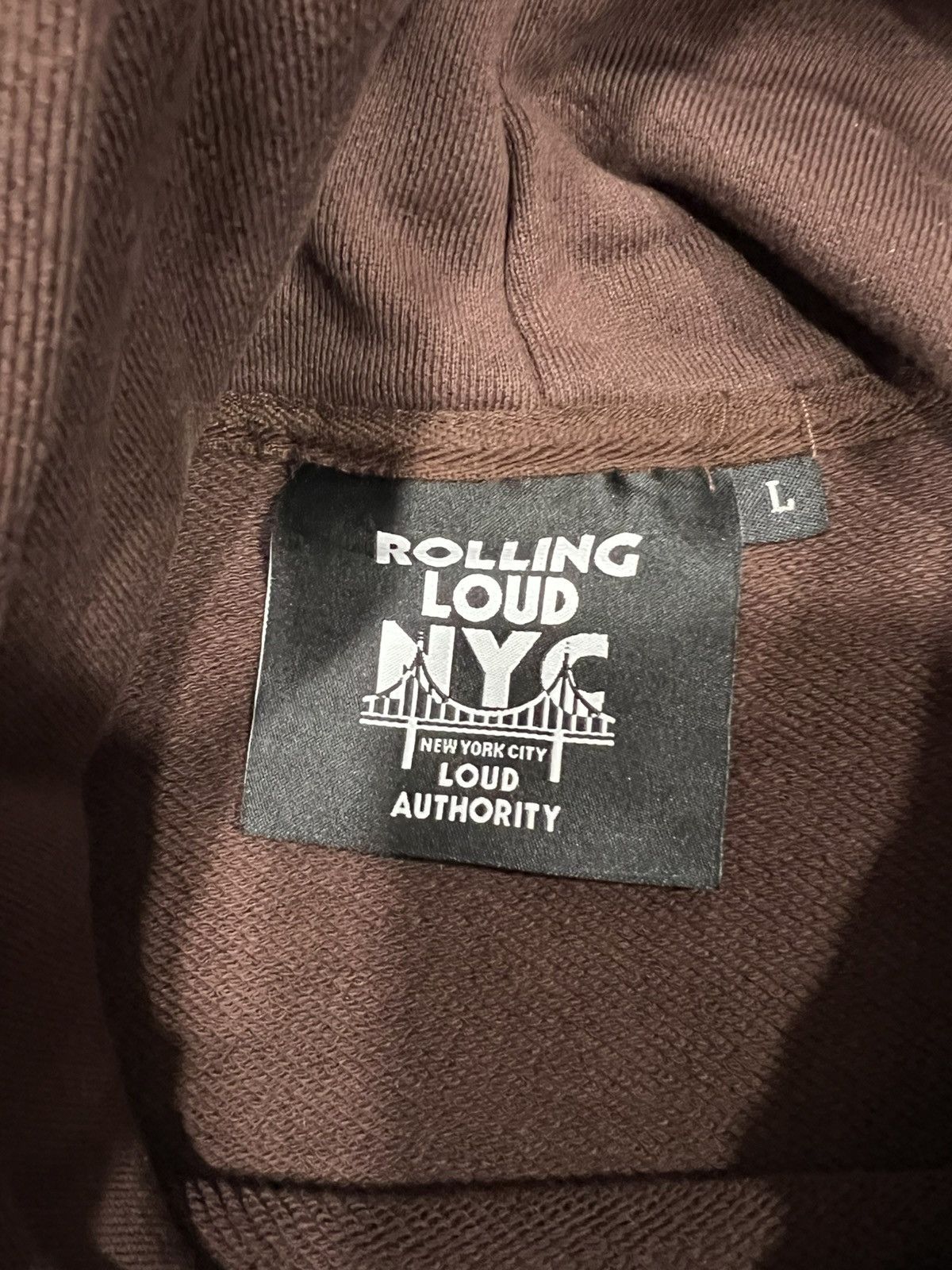 Rolling Loud Rolling Loud NYC 2021 Loud Authority Embroidered Hoodie Sz L Size US L / EU 52-54 / 3 - 3 Thumbnail
