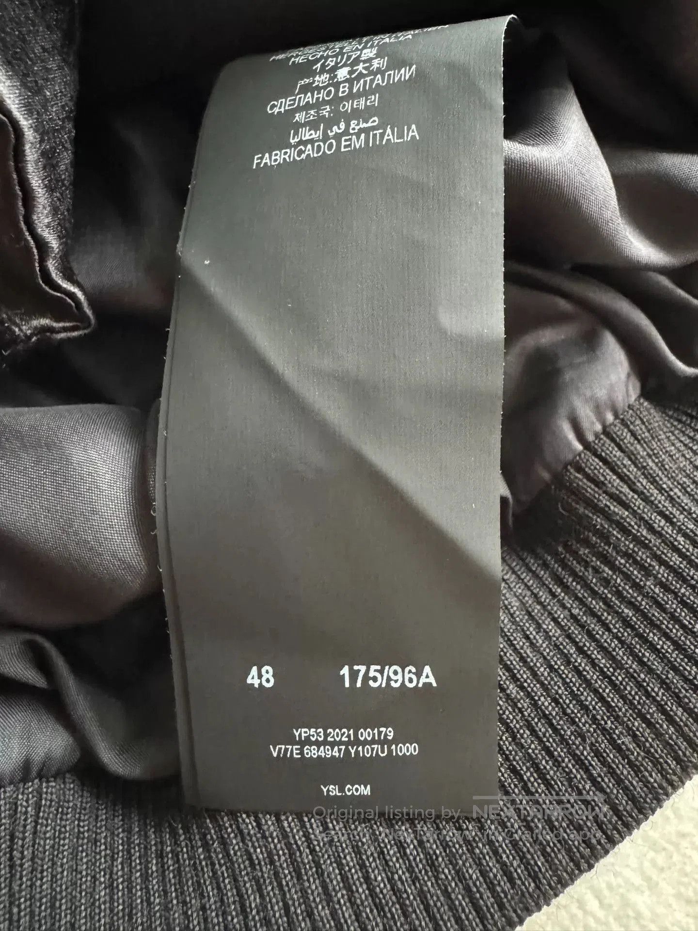 Saint Laurent Paris Saint Laurent Silk Teddy Coat. Size US M / EU 48-50 / 2 - 5 Thumbnail