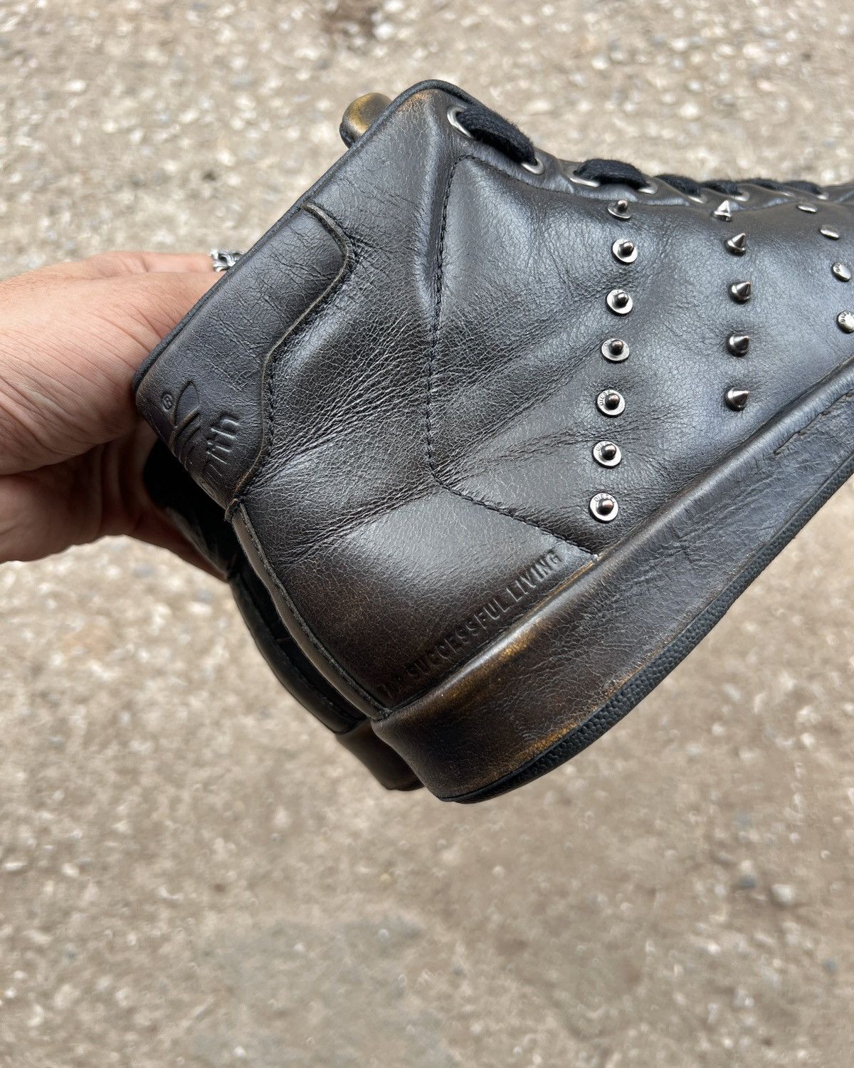 Adidas × Diesel “rare” Diesel x adidas Stan Smith High Top sneaker Size US 8.5 / EU 41-42 - 9 Thumbnail