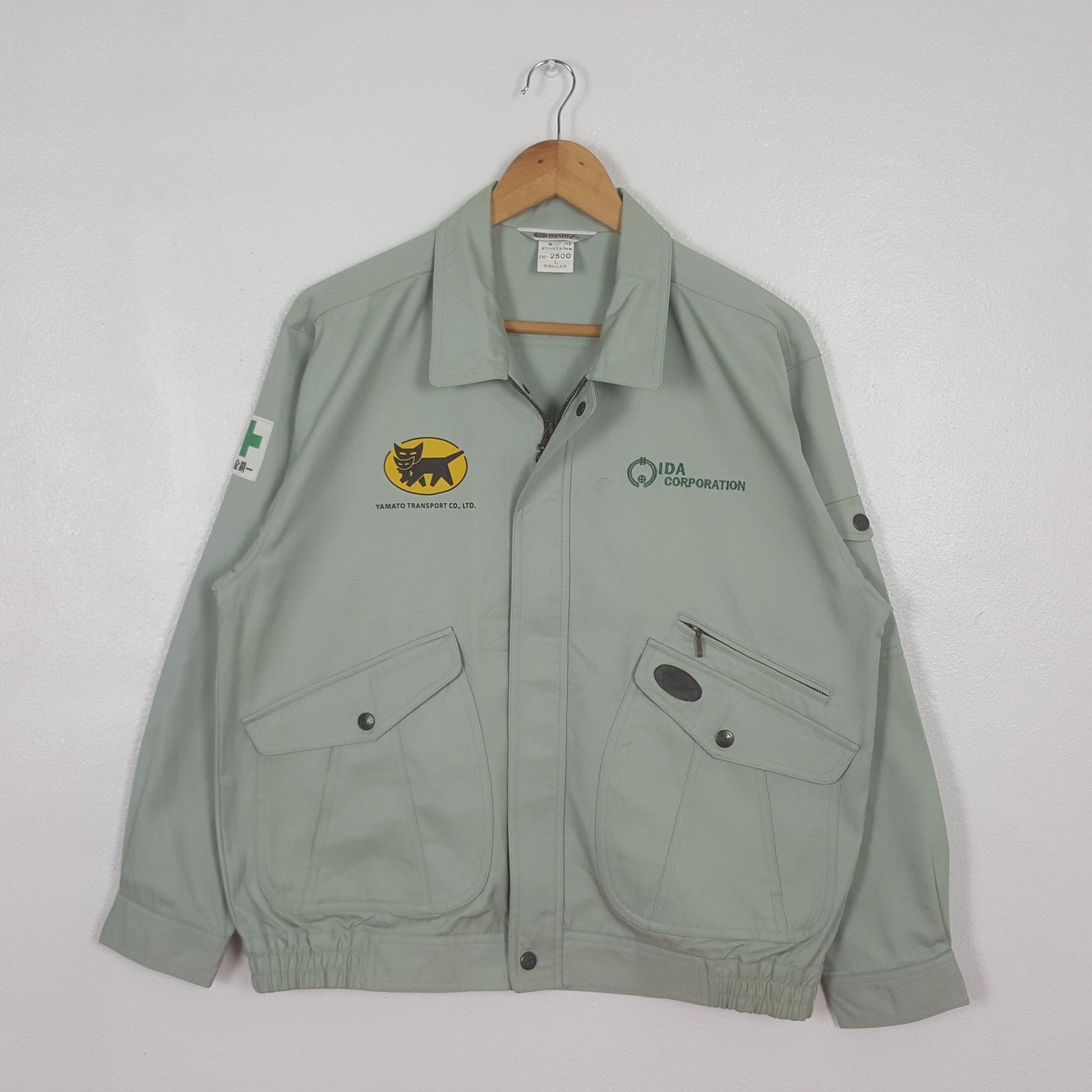 Japanese Brand Vintage Yamato Transport Japanese Uniform Jacket C310N Size US M / EU 48-50 / 2 - 1 Thumbnail