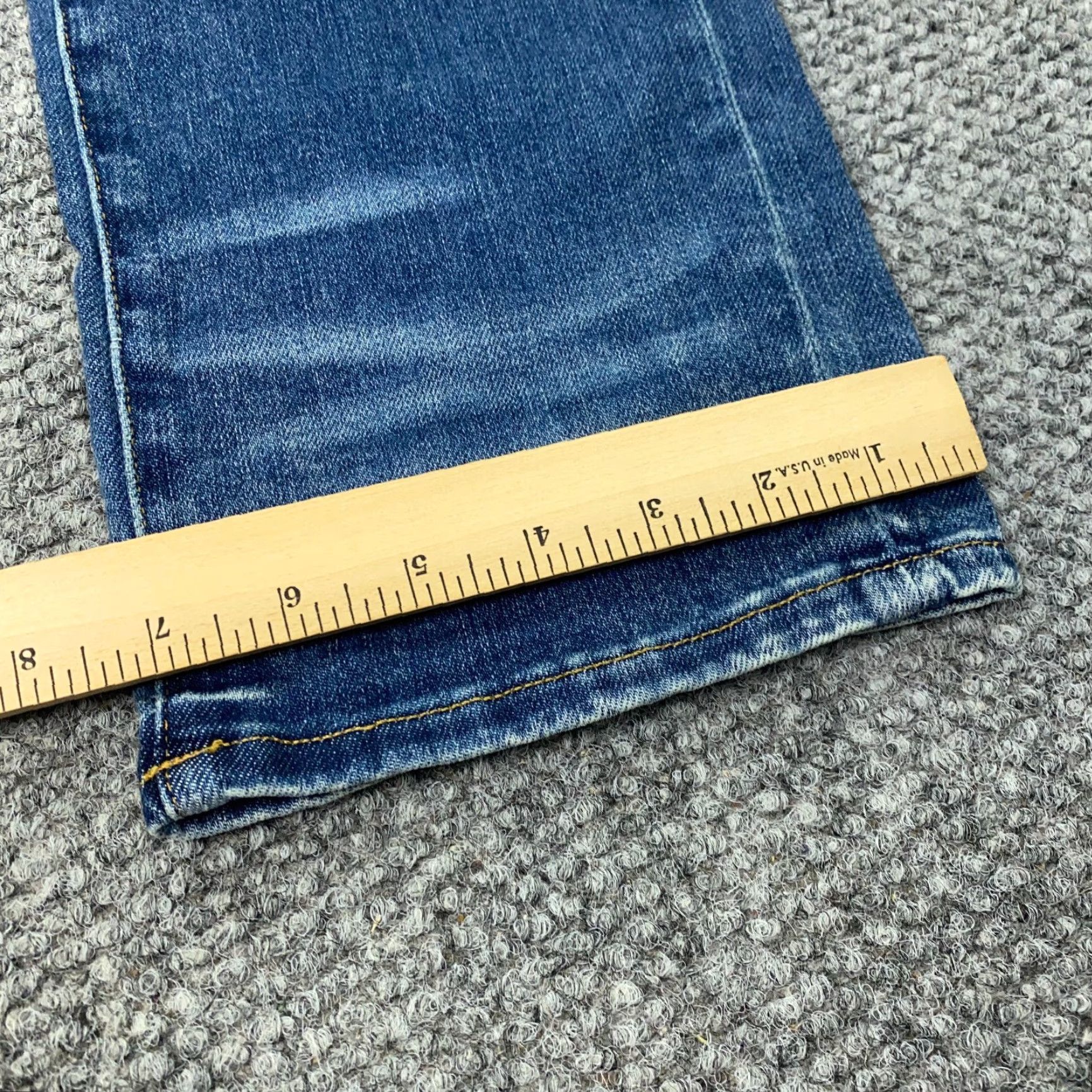 American Eagle Outfitters American Eagle Jeans 30x32 Straight Blue Next Level AirFlex Distressed Mens Size US 30 / EU 46 - 7 Thumbnail