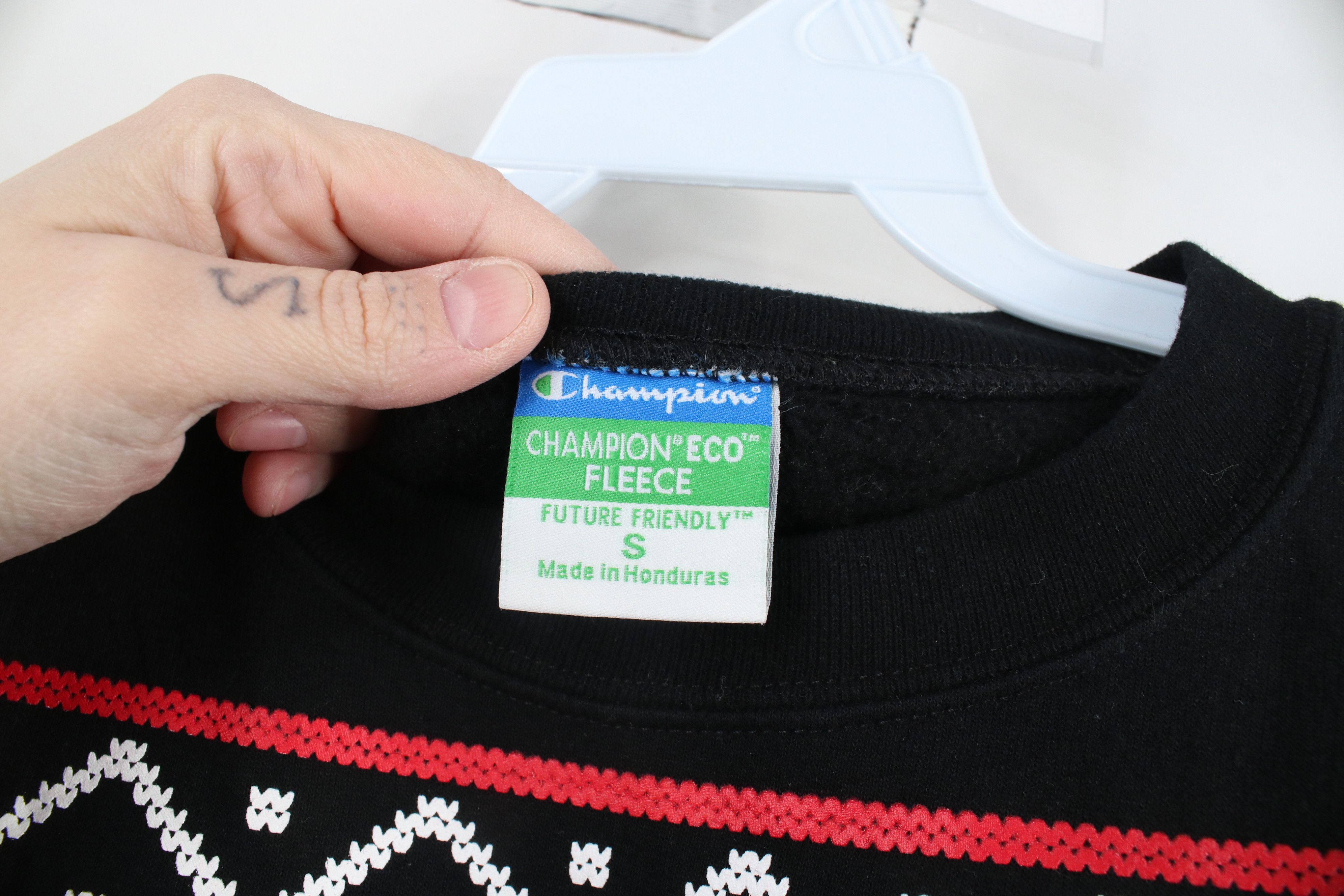 Champion × Vintage Vintage Y2K Champion University of Wisconsin Sweatshirt Size US S / EU 44-46 / 1 - 7 Thumbnail