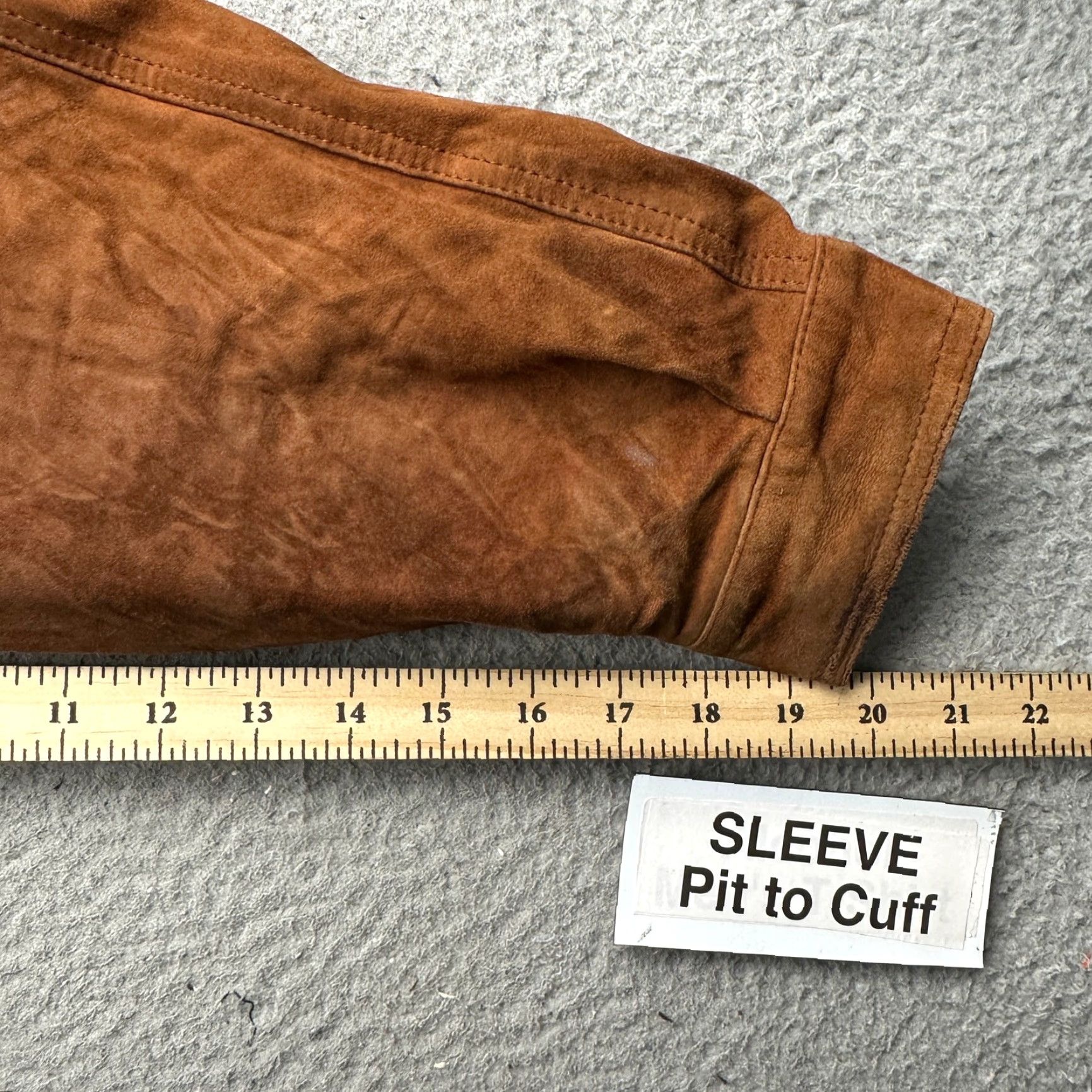 Bruno Magli VINTAGE Bruno Magli Bomber Suede Leather Jacket Mens M Brown Zip Jacket Size US M / EU 48-50 / 2 - 4 Thumbnail