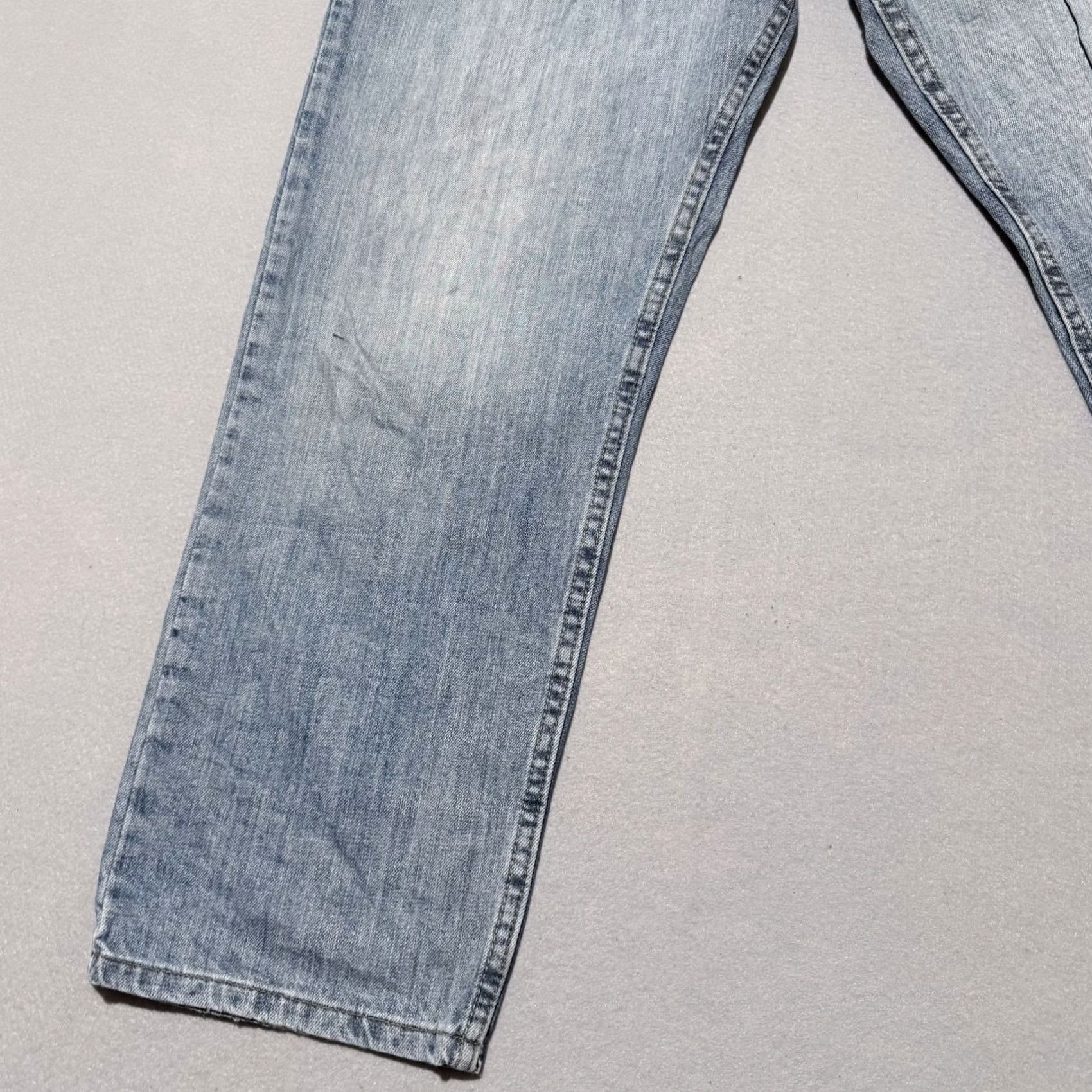 Lee Lee Jeans Jeans Men Distressed Light Wash 5-Pocket Classic Straight Fit 38x29 Blue Size US 38 / EU 54 - 5 Thumbnail