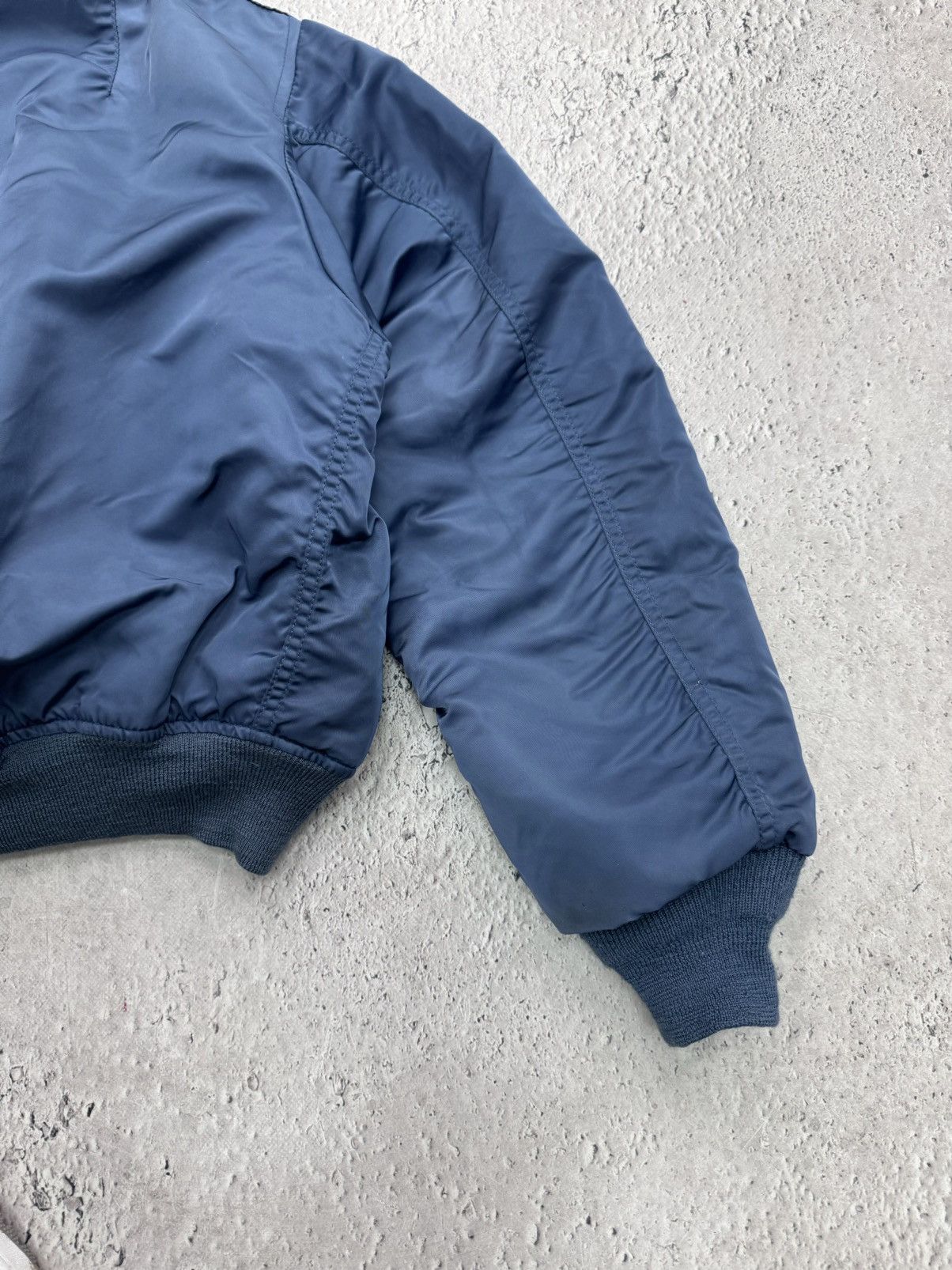 Japanese Brand Vintage MA 1 Bomber Avant Garde Ifsixwasnine Y2K Jacket Size US L / EU 52-54 / 3 - 14 Thumbnail