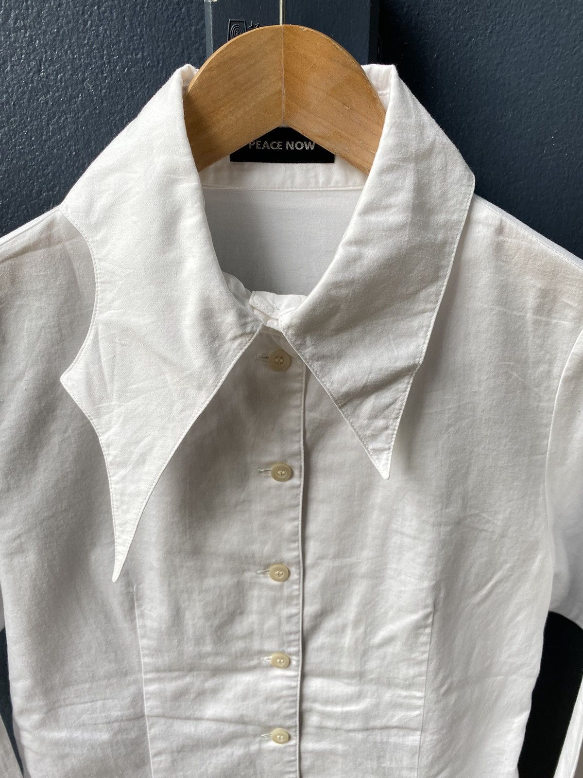 Japanese Brand × Seditionaries Peace now plain white punk shirt Size M / US 6-8 / IT 42-44 - 7 Thumbnail