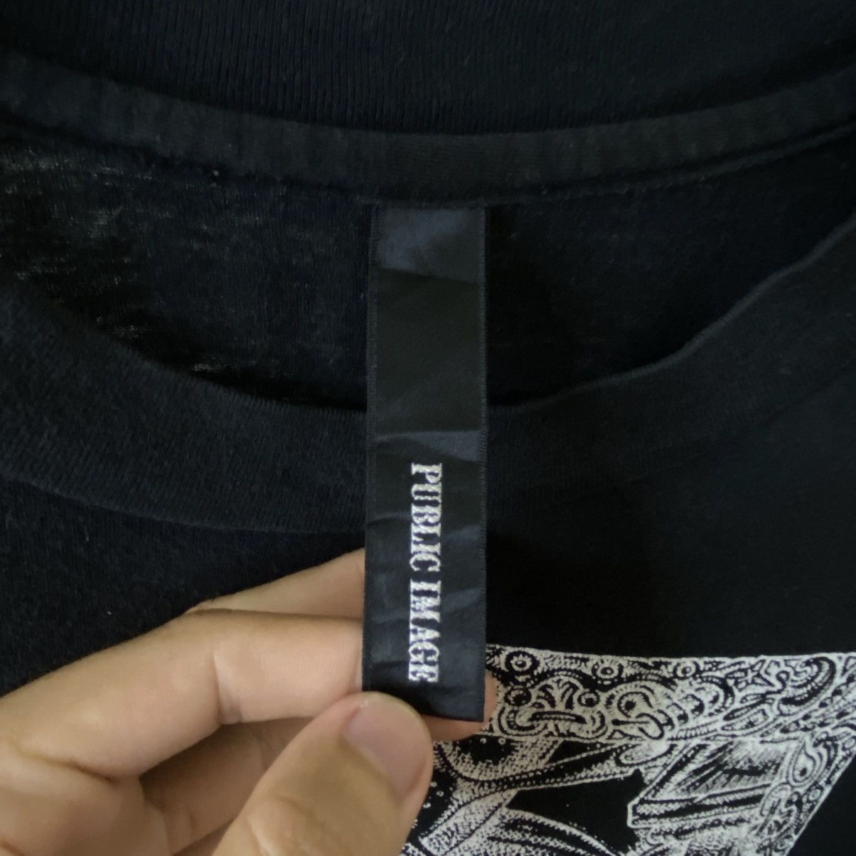 Japanese Brand Public Image Art Graphic T Shirt Made in Japan Size US L / EU 52-54 / 3 - 3 Thumbnail