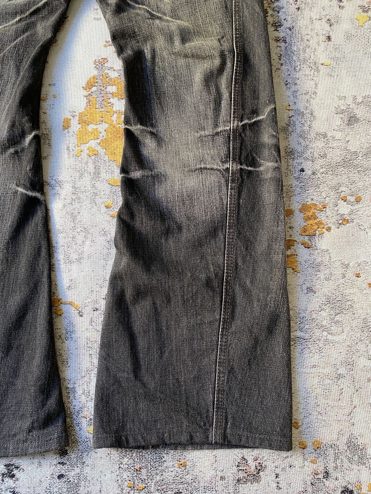 Tornado Mart Nico Club For Men NCFM Claws Mark Design Flare Denim Size US 34 / EU 50 - 8 Thumbnail