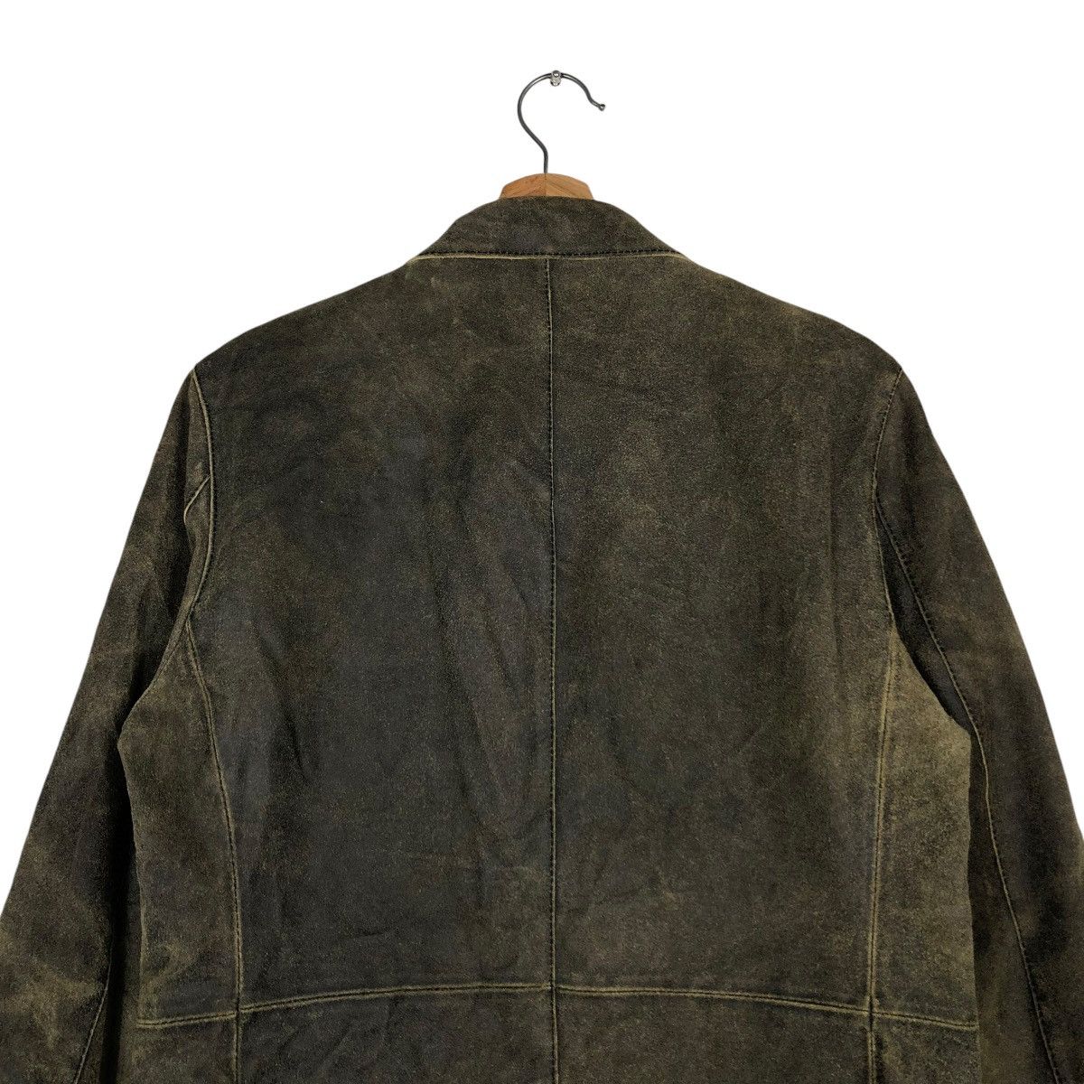 Japanese Brand 🔥VINTAGE BIKER LEATHER JACKET CHORE TORNADO MART Size US M / EU 48-50 / 2 - 11 Thumbnail