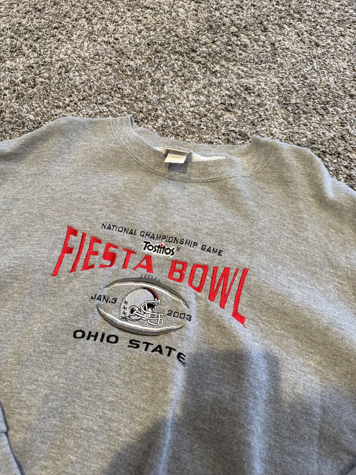 Lee × NCAA × Vintage 2003 Ohio State fiesta bowl crewneck Size US XL / EU 56 / 4 - 2 Thumbnail