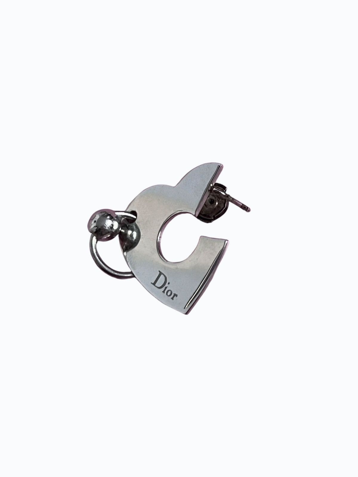 Dior Rare Dior by John Galliano “Hardcore” single earing 👂🏻🖤 Size ONE SIZE - 2 Thumbnail