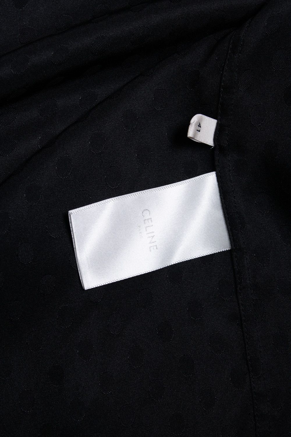 Celine Celine, polkadot shirt in black Size US L / EU 52-54 / 3 - 6 Thumbnail