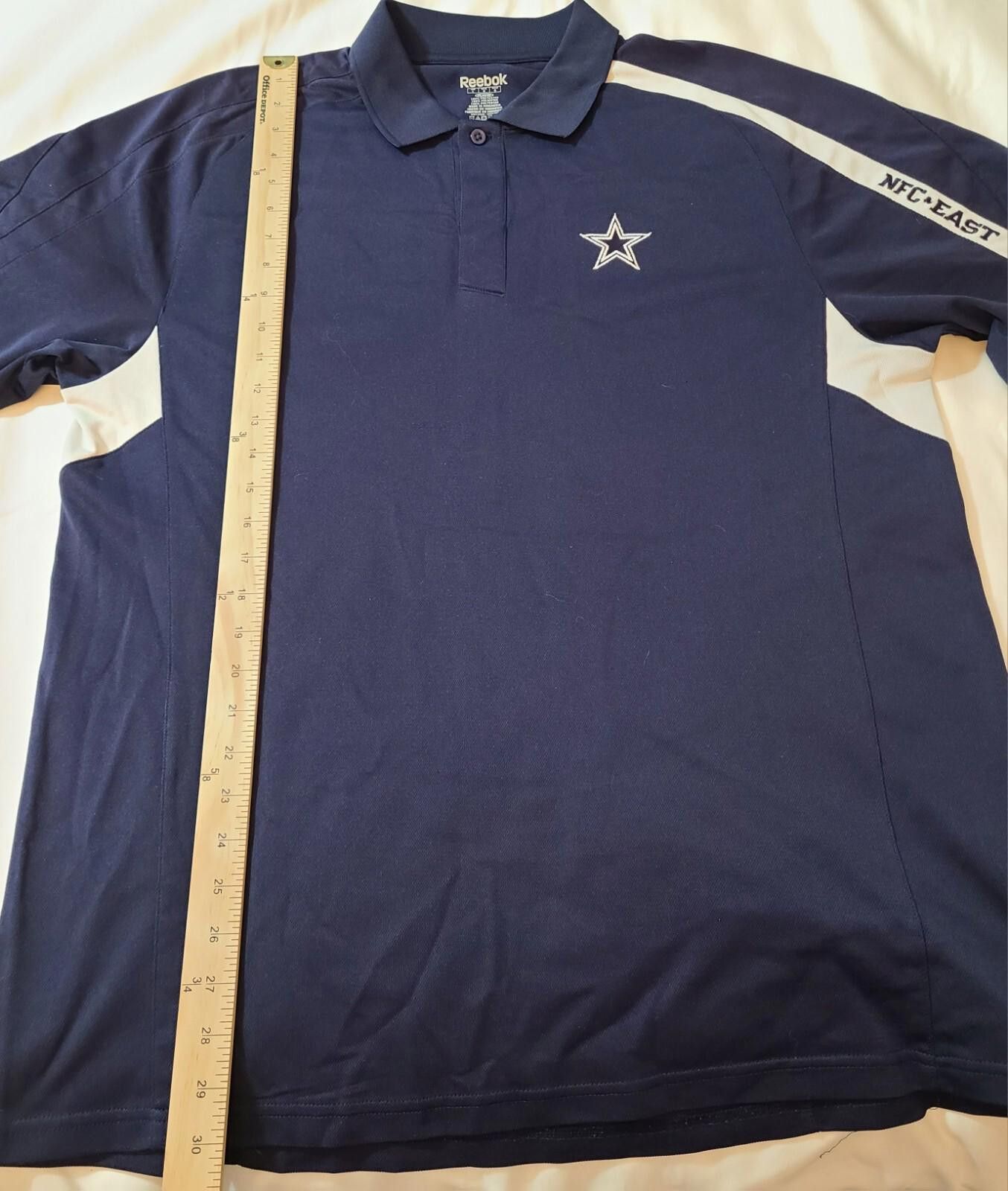Reebok NFL Dallas Cowboys Shirt Mens Size Medium Polo Reebok Size ONE SIZE - 8 Thumbnail