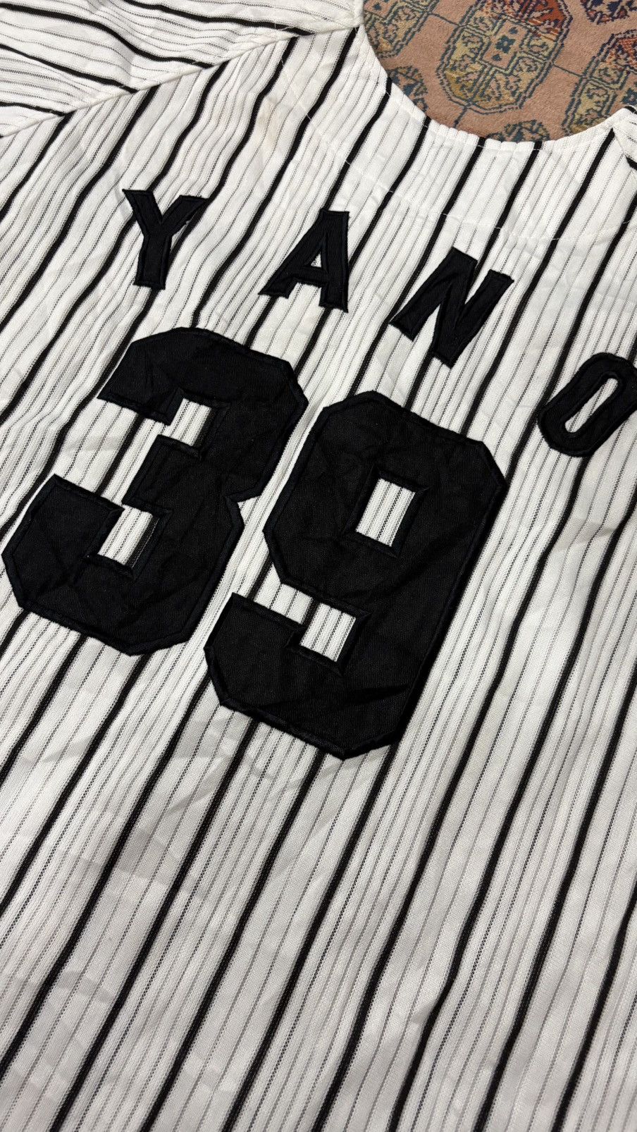 Japanese Brand Vtg Hanshin Tigers Japan Baseball Jersey #39 Akihiro Yano Size US L / EU 52-54 / 3 - 9 Thumbnail