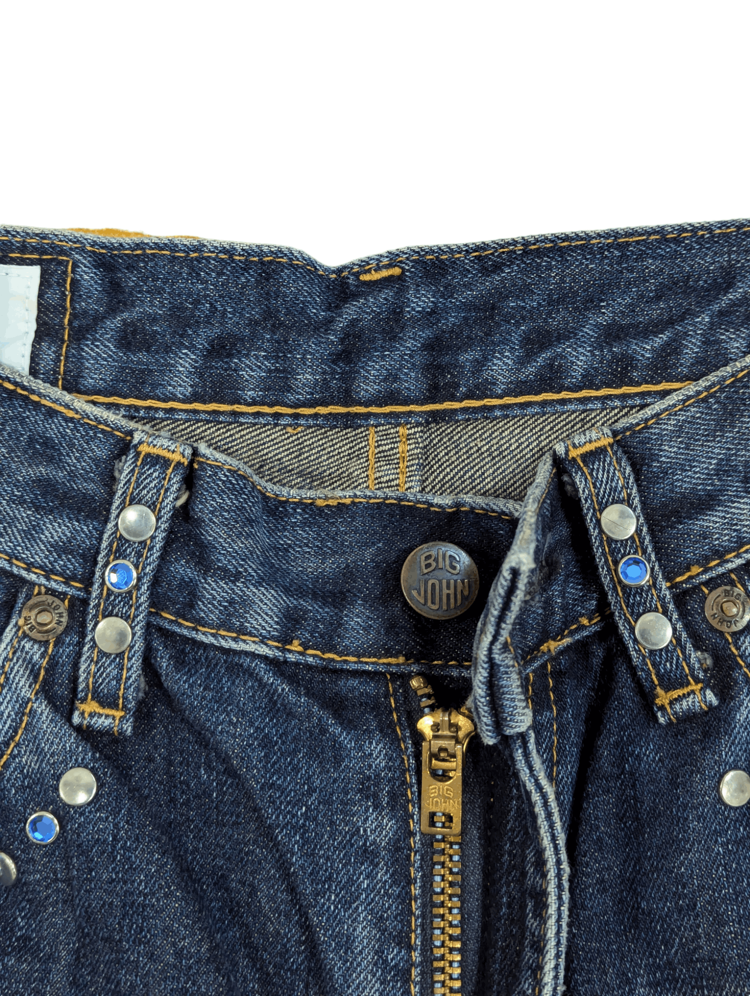 Big John Big John Flare Jeans Studded Flame Denim Size US 32 / EU 48 - 7 Thumbnail
