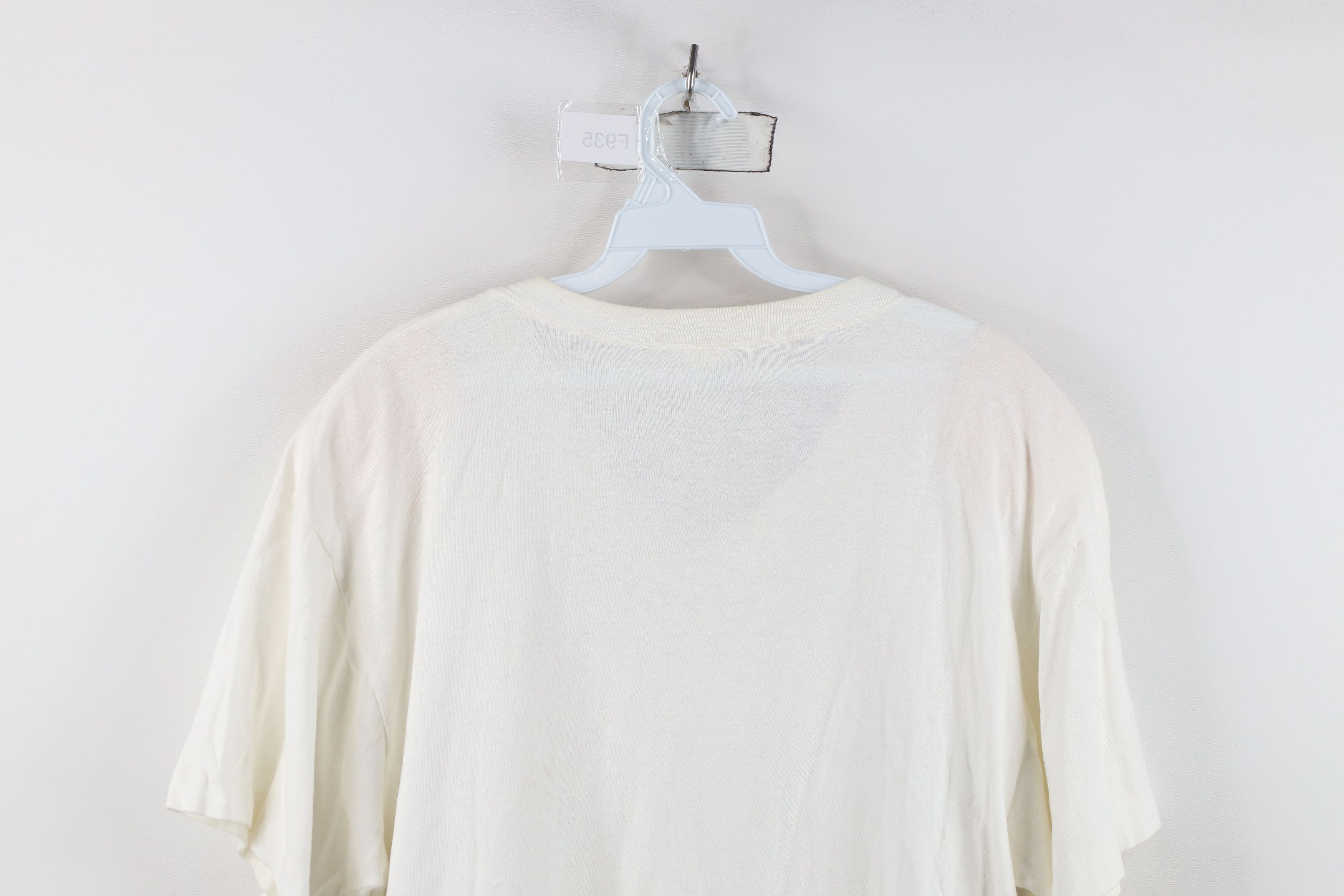 Vintage Vintage 90s Streetwear Western Fringed T-Shirt White USA Size ONE SIZE - 13 Thumbnail