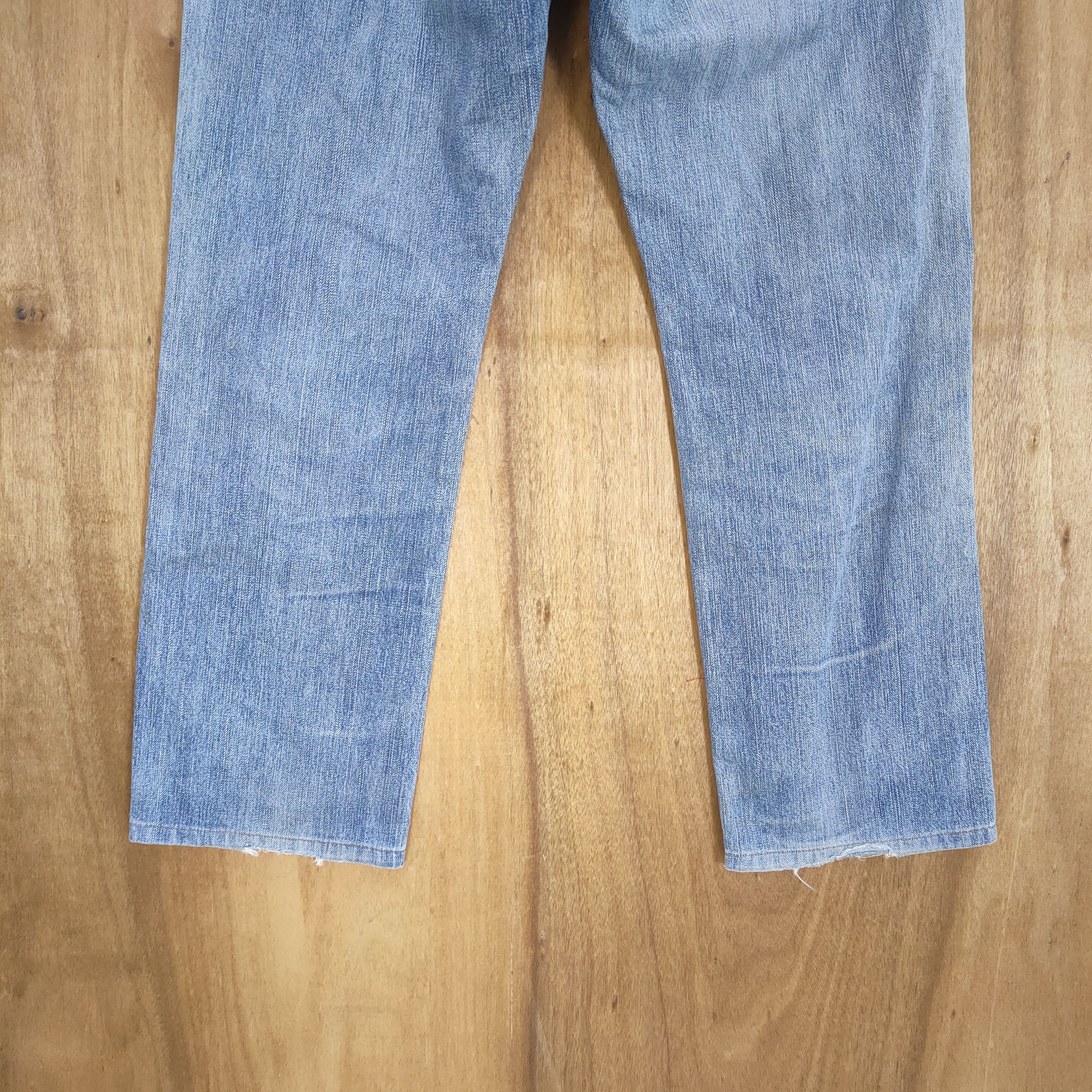 Jean VINTAGE JAPANESE BLUE DISTRESSED JEANS PANTS Size US 32 / EU 48 - 11 Thumbnail